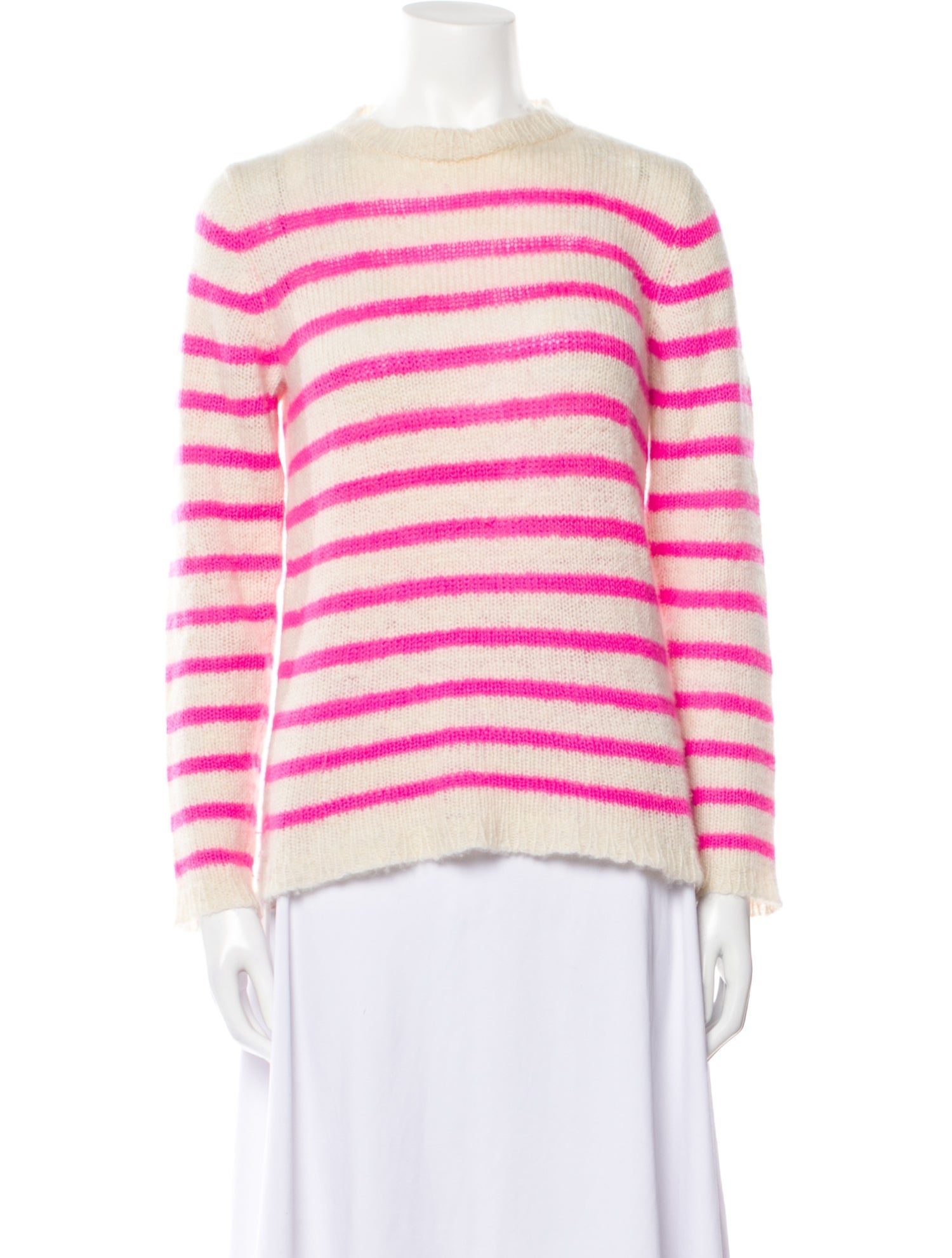 The Elder Statesman Cashmere Striped Sweater