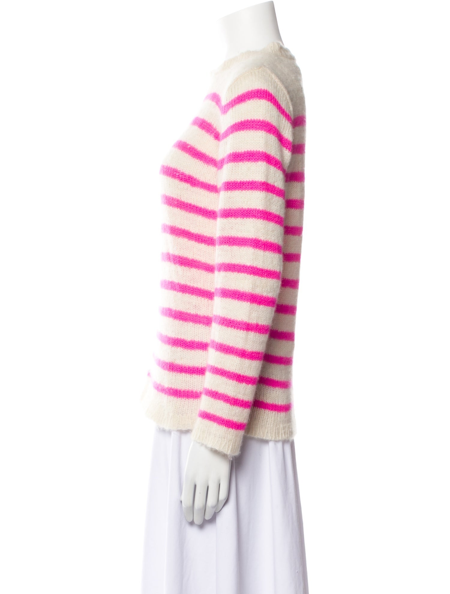 The Elder Statesman Cashmere Striped Sweater