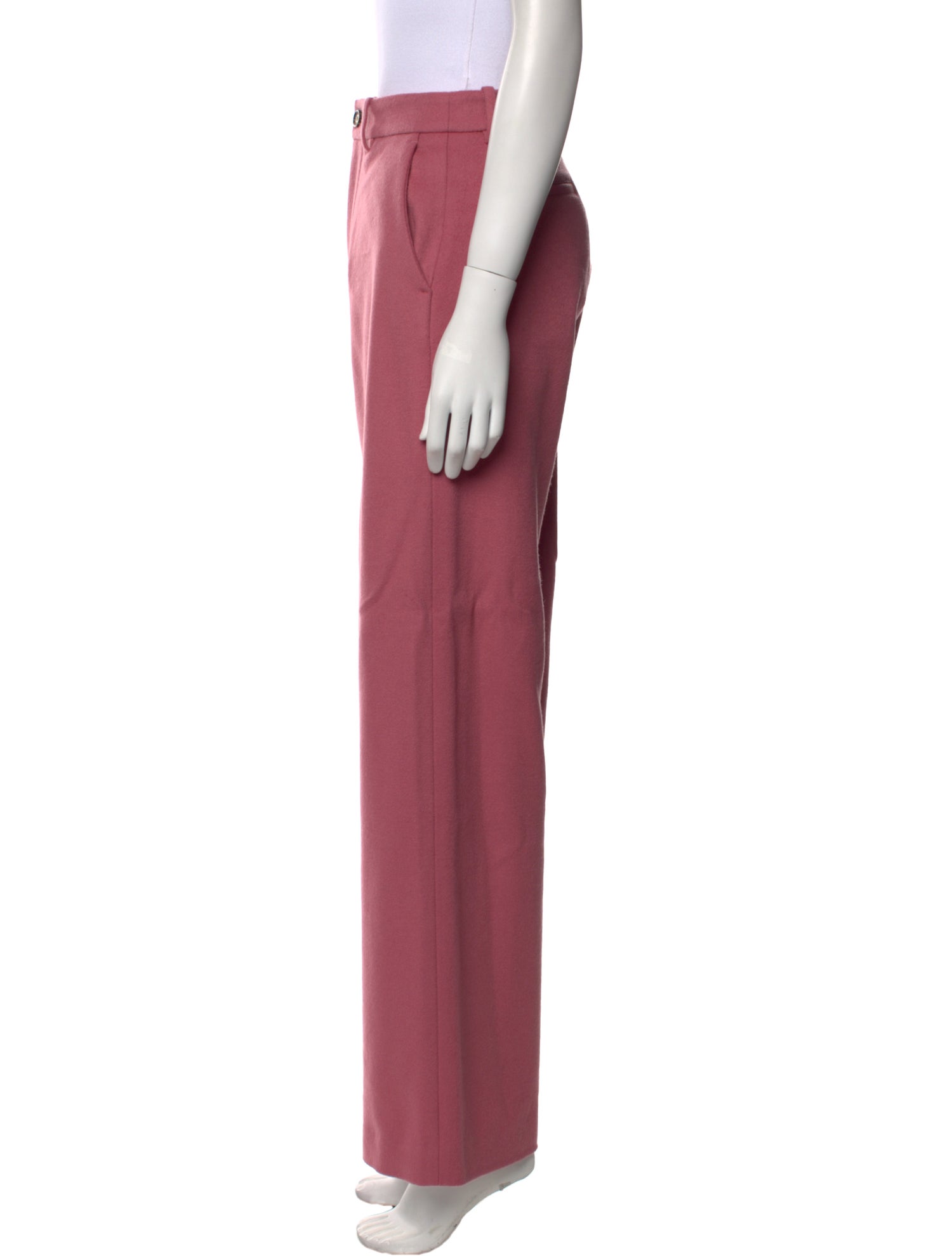 The Elder Statesman Virgin Wool Wide Leg Pants