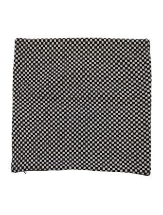 The Elder Statesman Double Sided Printed Cashmere Pillow Cover