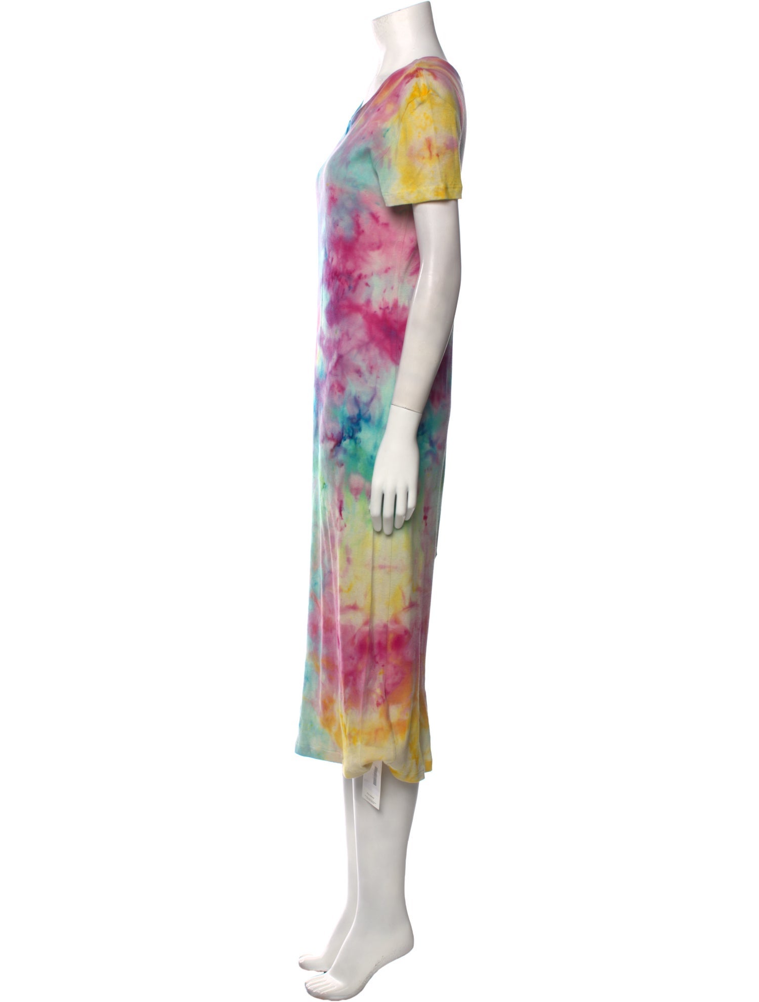 The Elder Statesman Cashmere Midi Length Dress