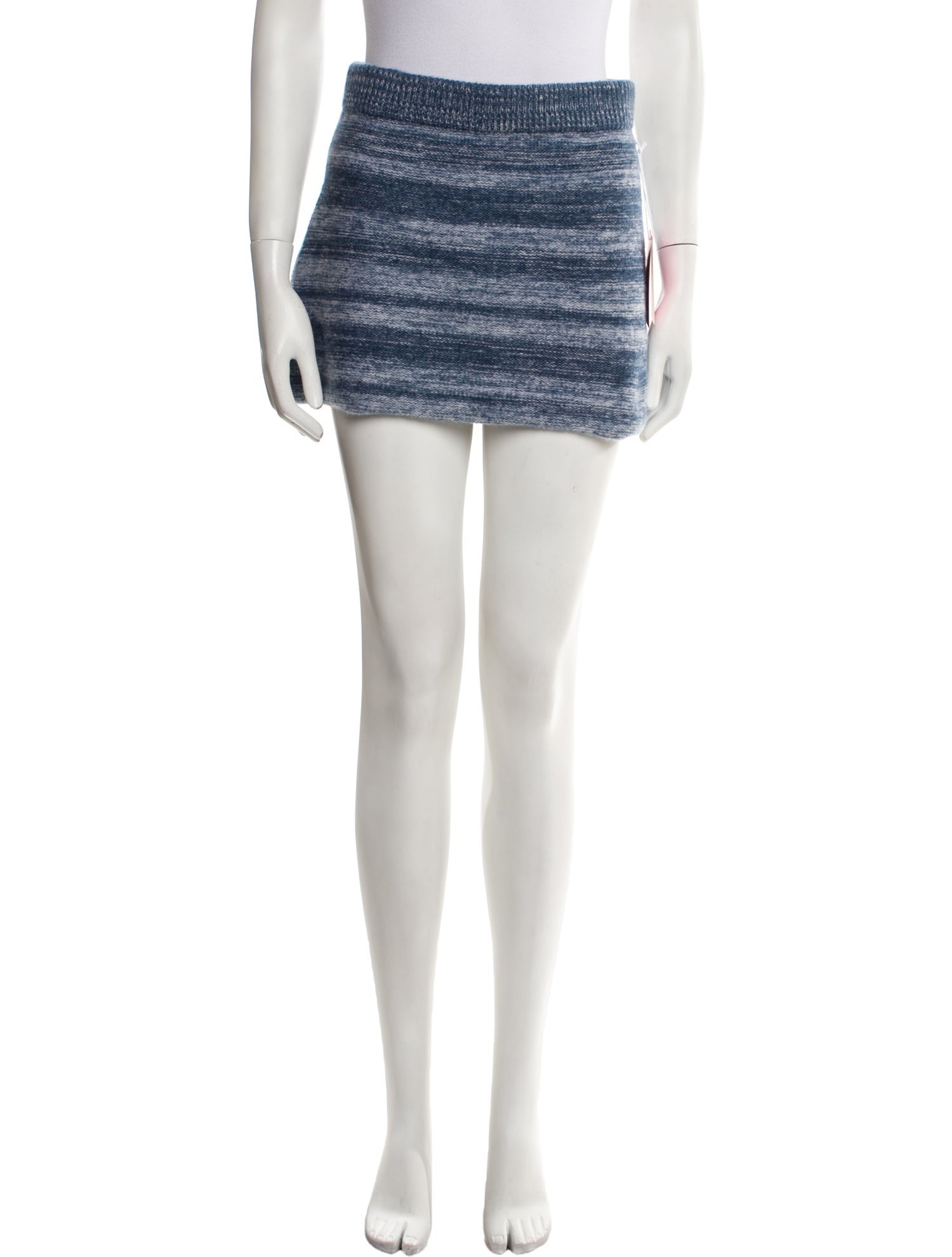The Elder Statesman Cashmere Mini Skirt