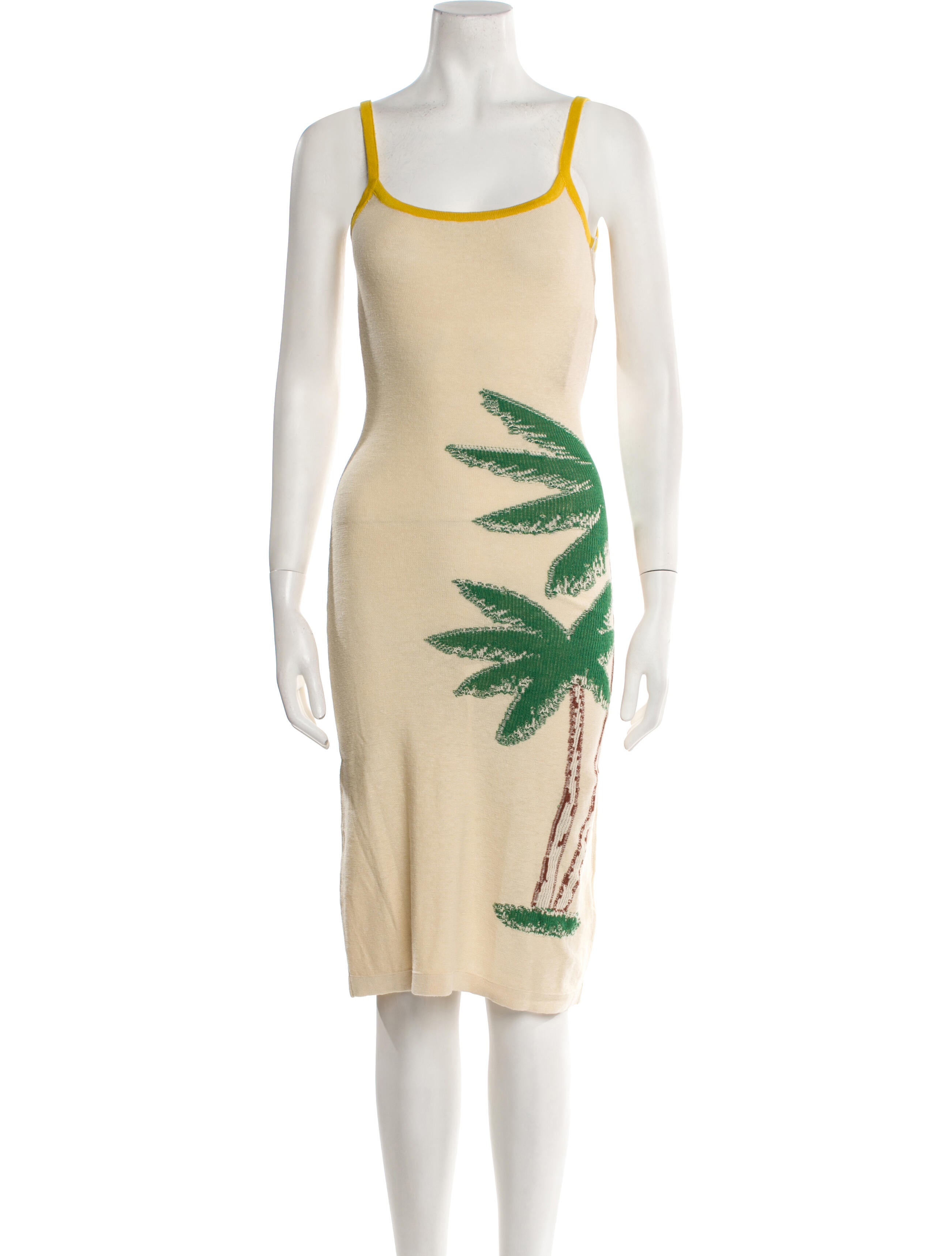 The Elder Statesman Supima Cotton Knee-Length Dress