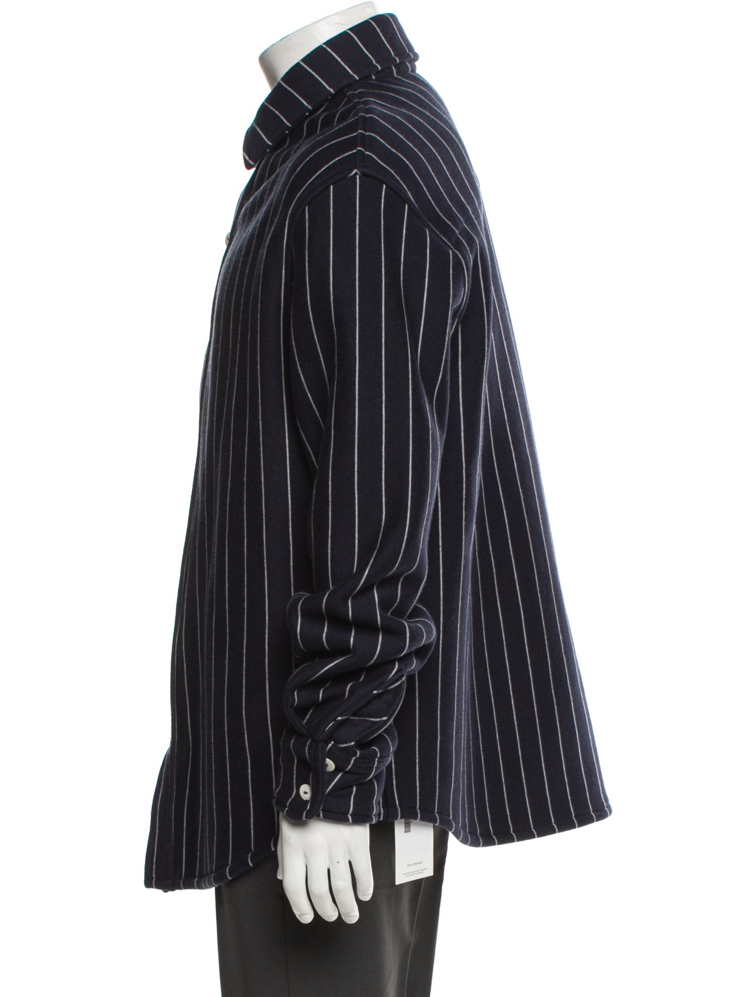 The Elder Statesman Striped Windbreaker