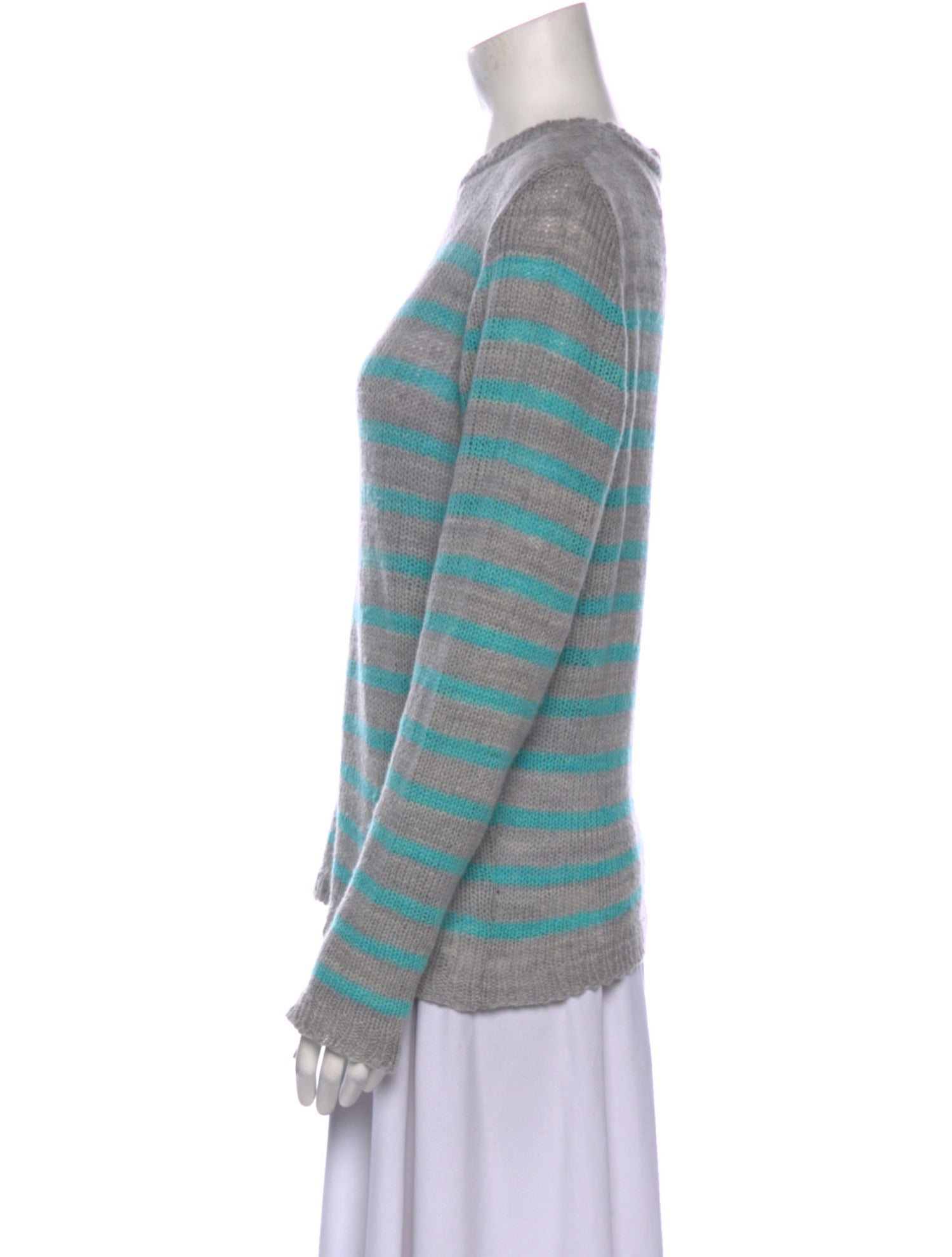 The Elder Statesman Cashmere Striped Sweater