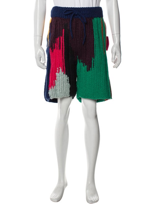 The Elder Statesman Printed Jogger Shorts