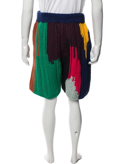 The Elder Statesman Printed Jogger Shorts