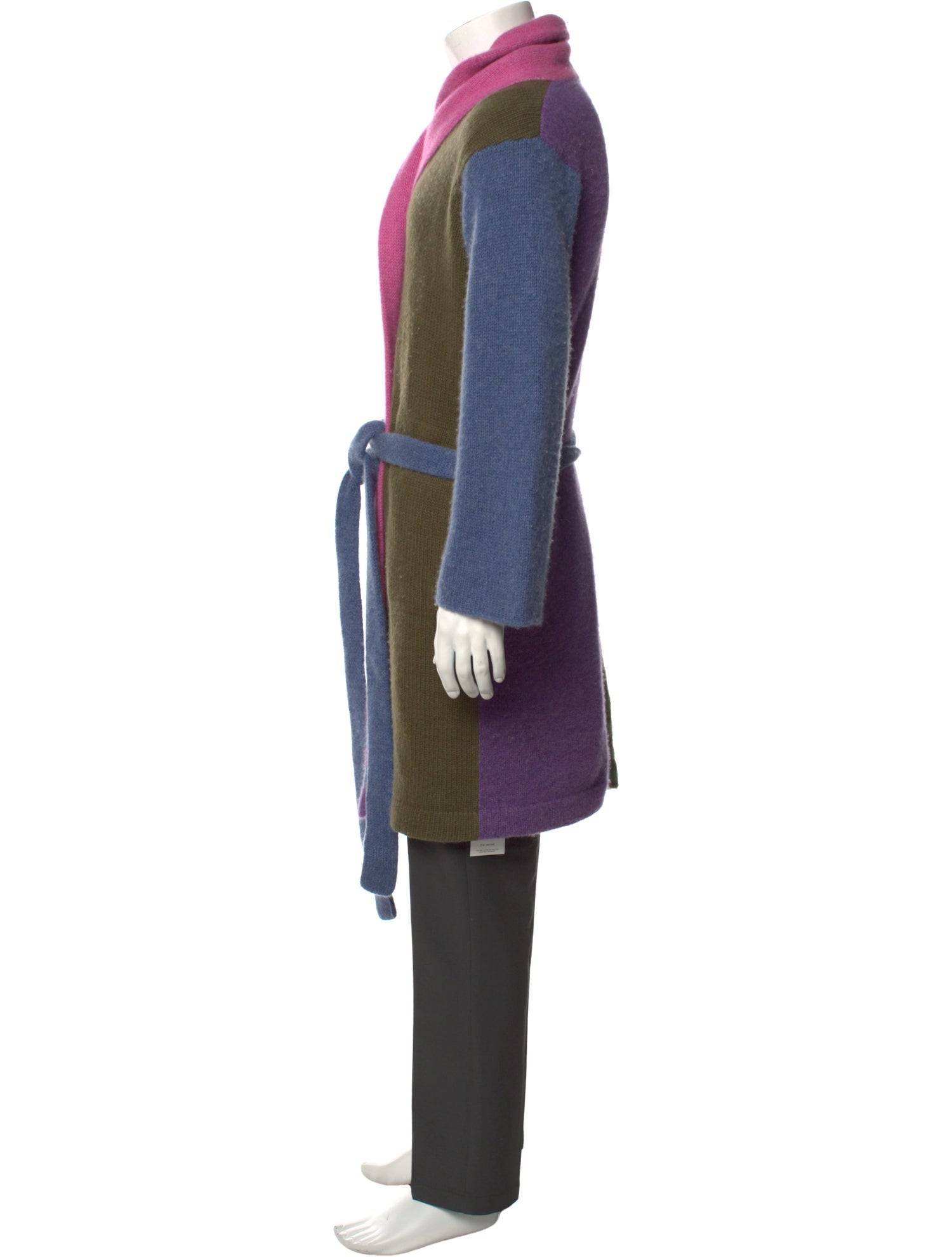 The Elder Statesman Cashmere Striped Cardigan