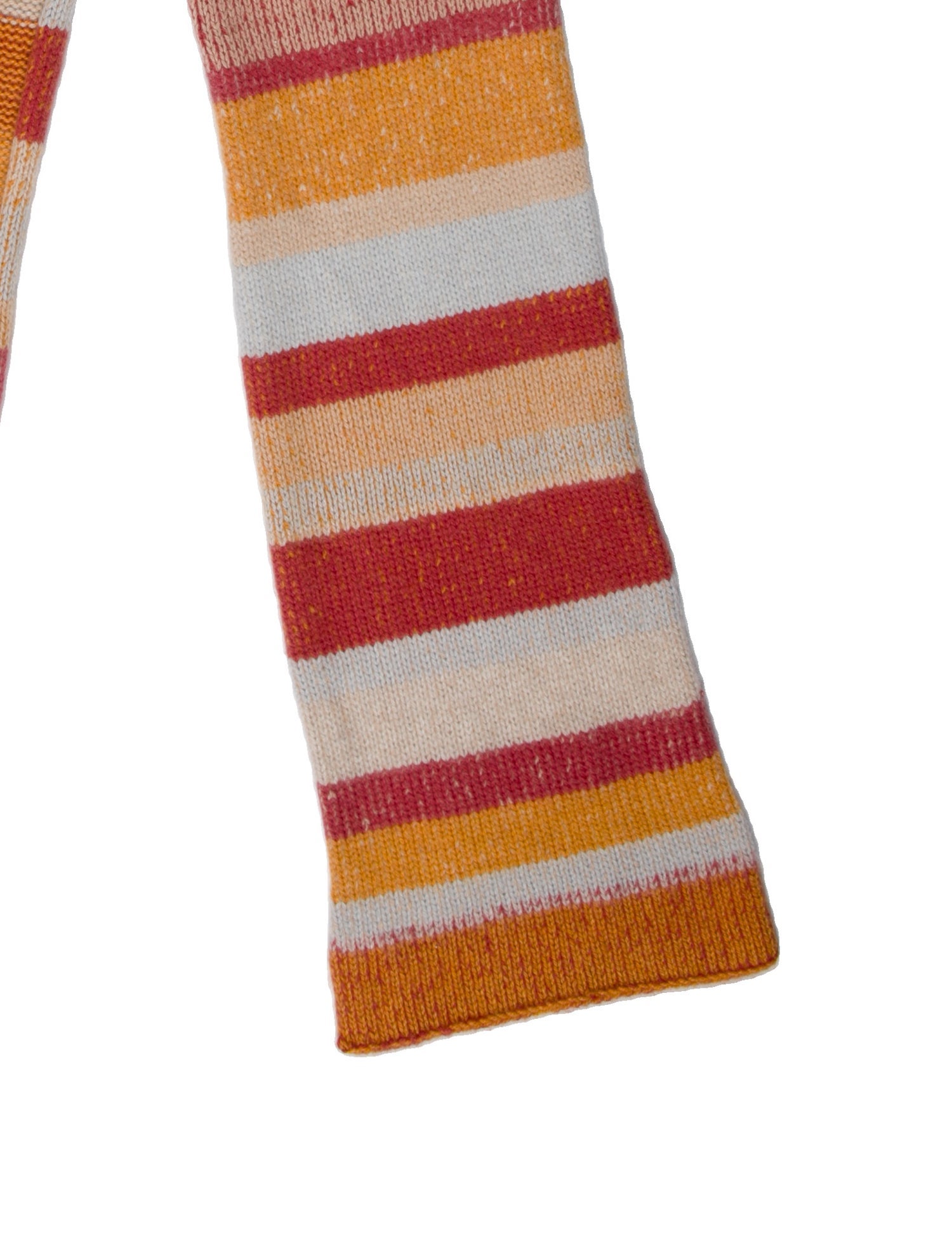 The Elder Statesman Cashmere Striped Scarf