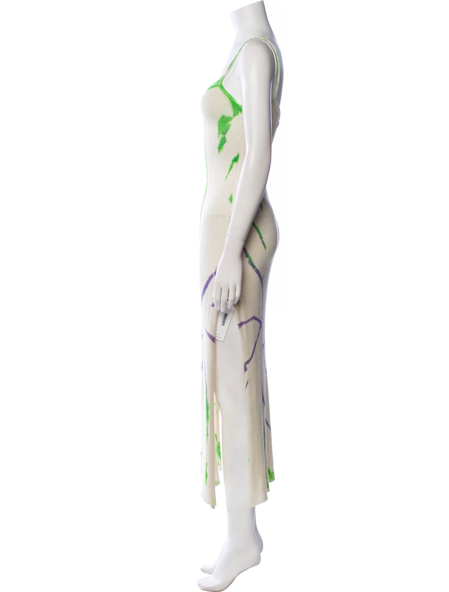 The Elder Statesman Silk Long Dress