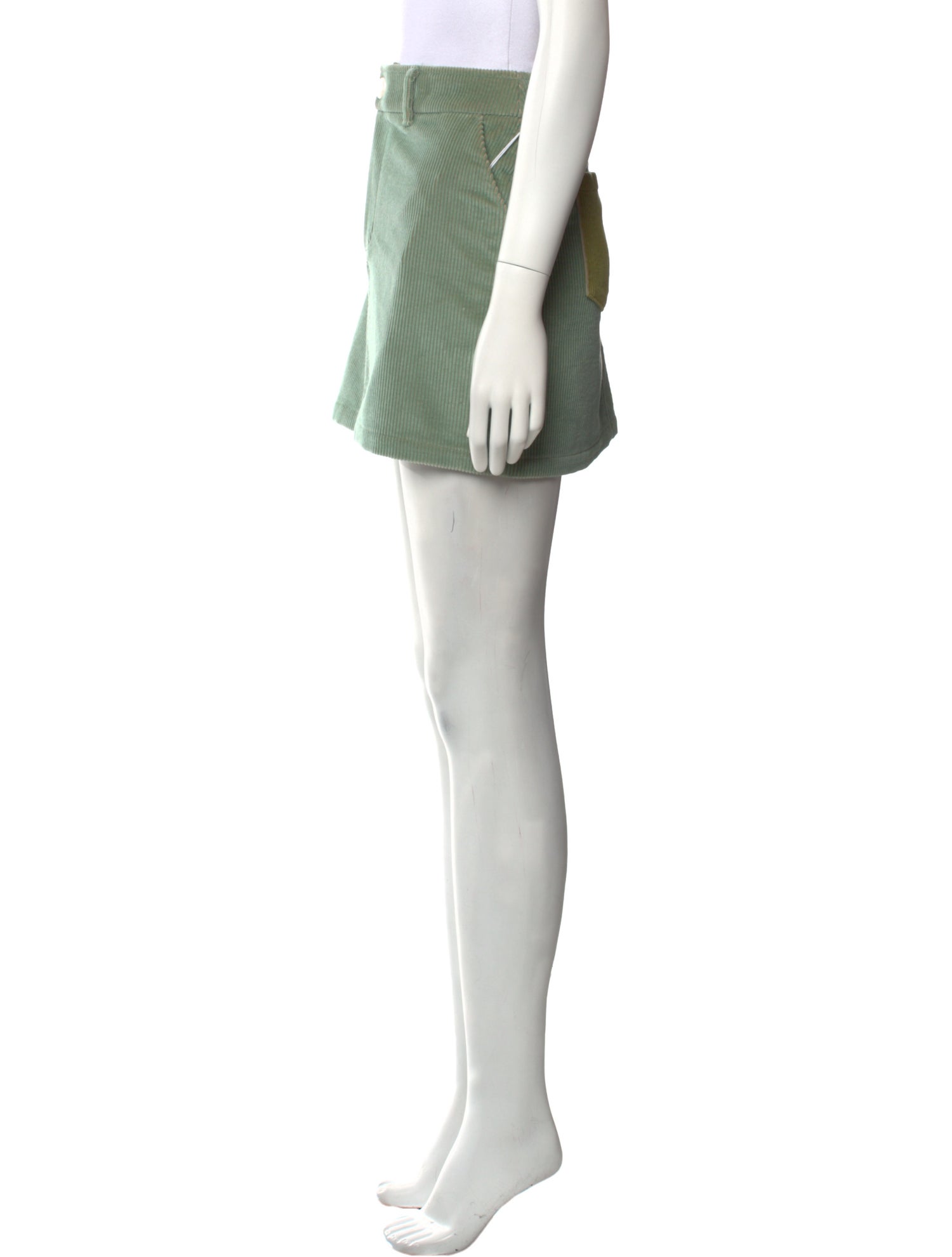 The Elder Statesman Mini Skirt