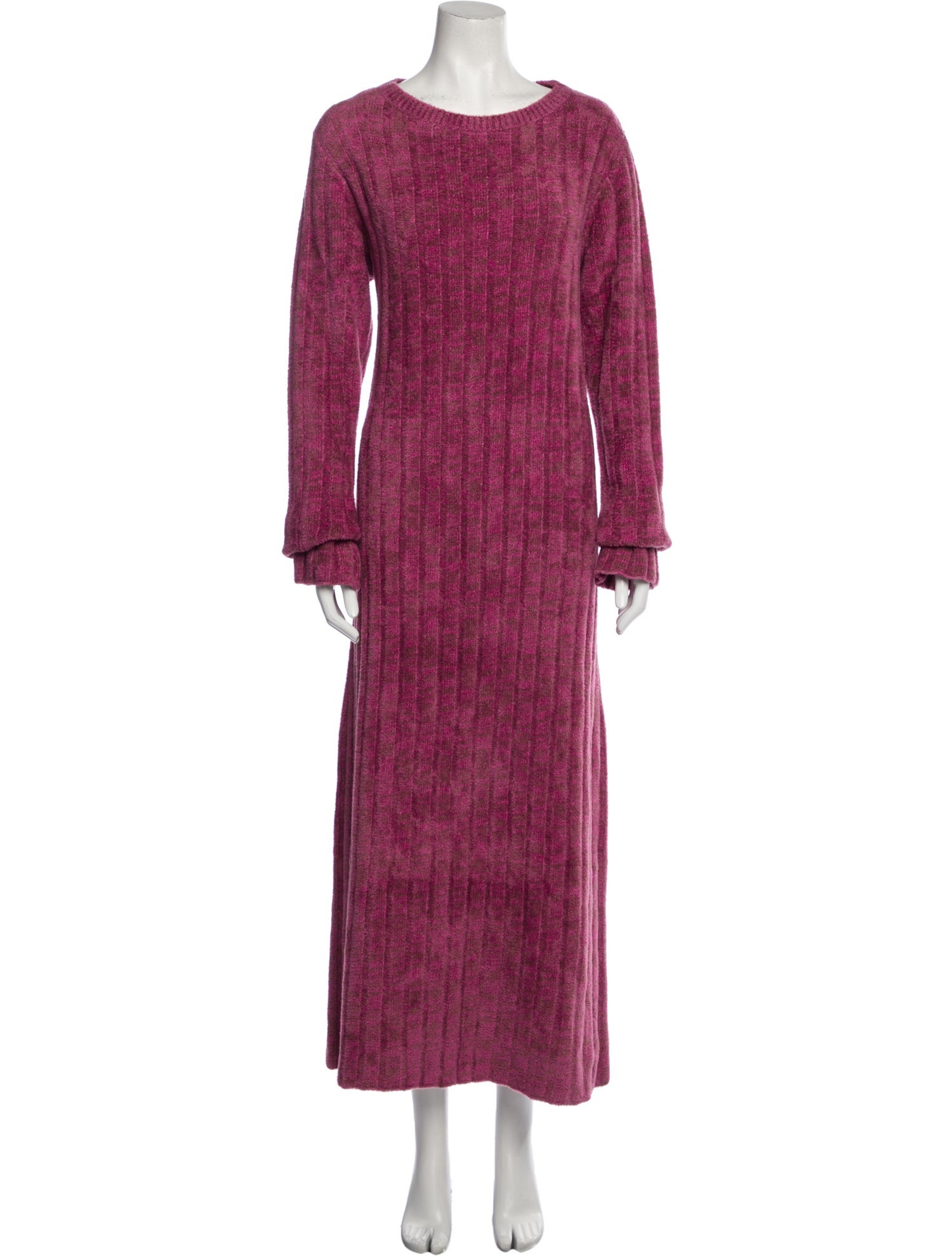 The Elder Statesman Scoop Neck Long Dress