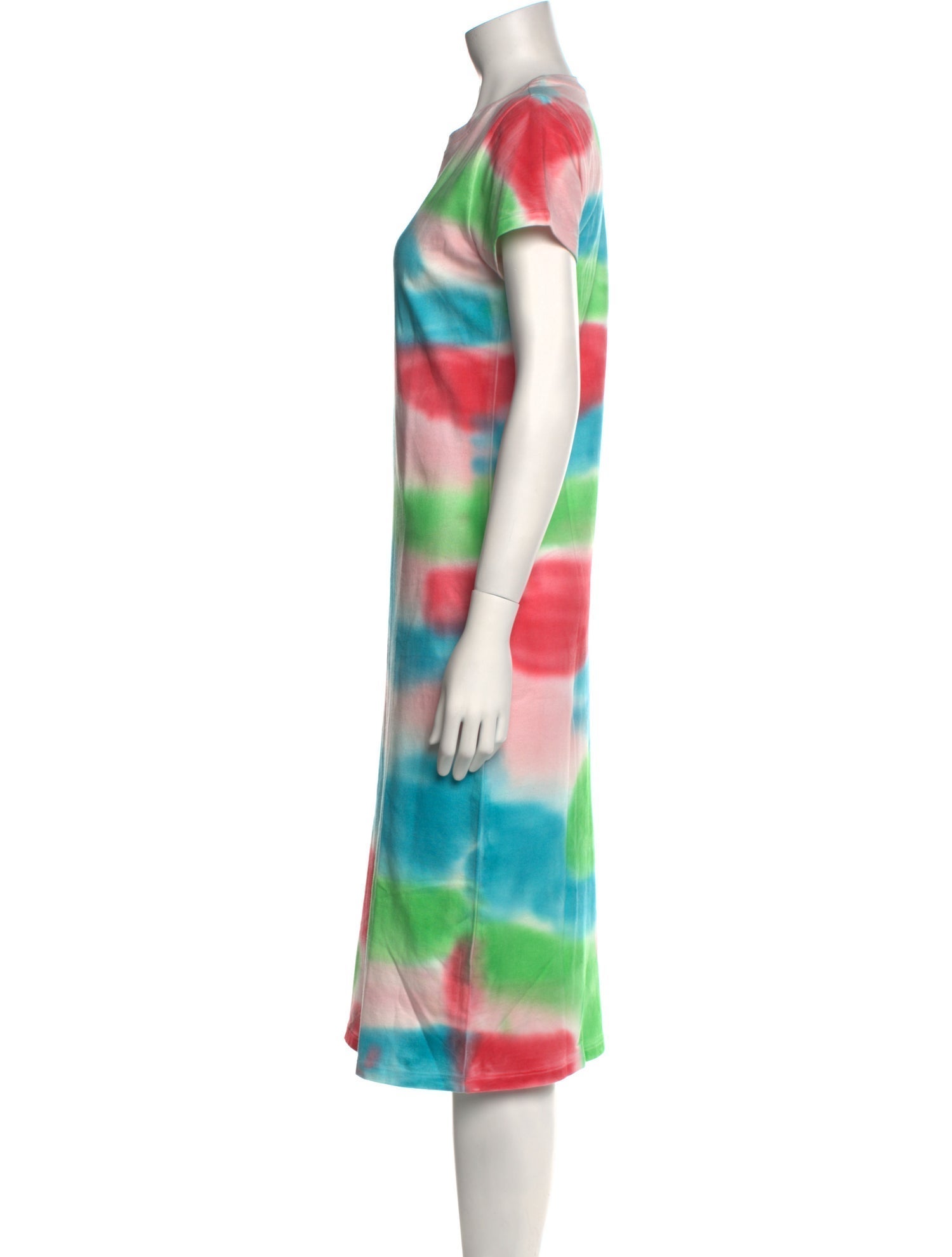 The Elder Statesman Printed Midi Length Dress w/ Tags