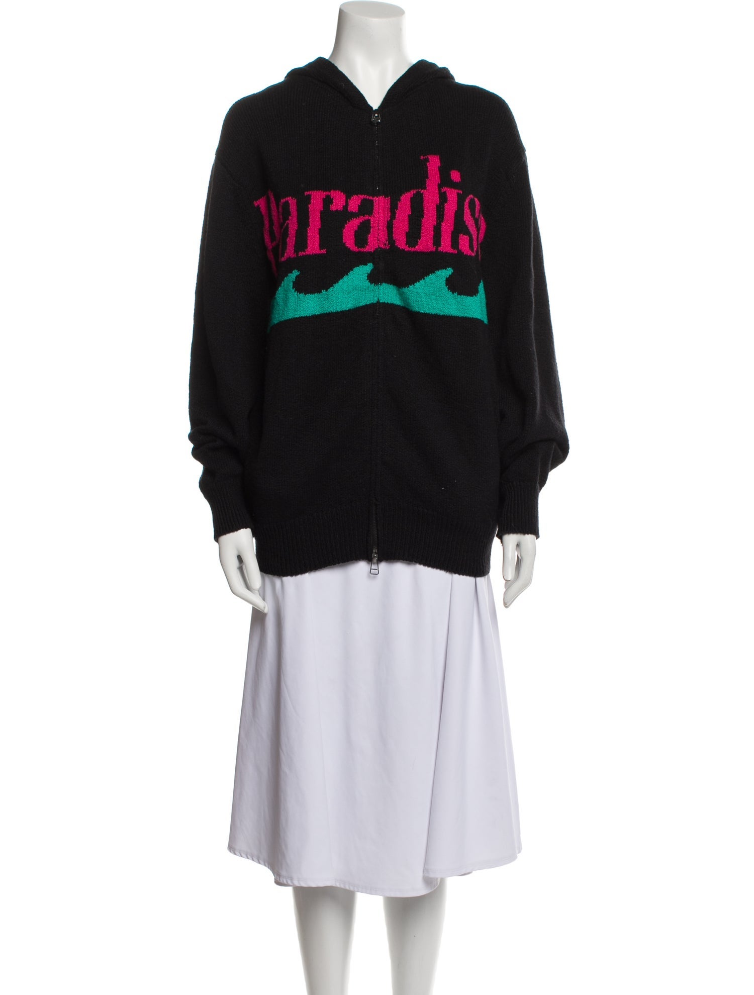 The Elder Statesman Graphic Print Crew Neck Sweater