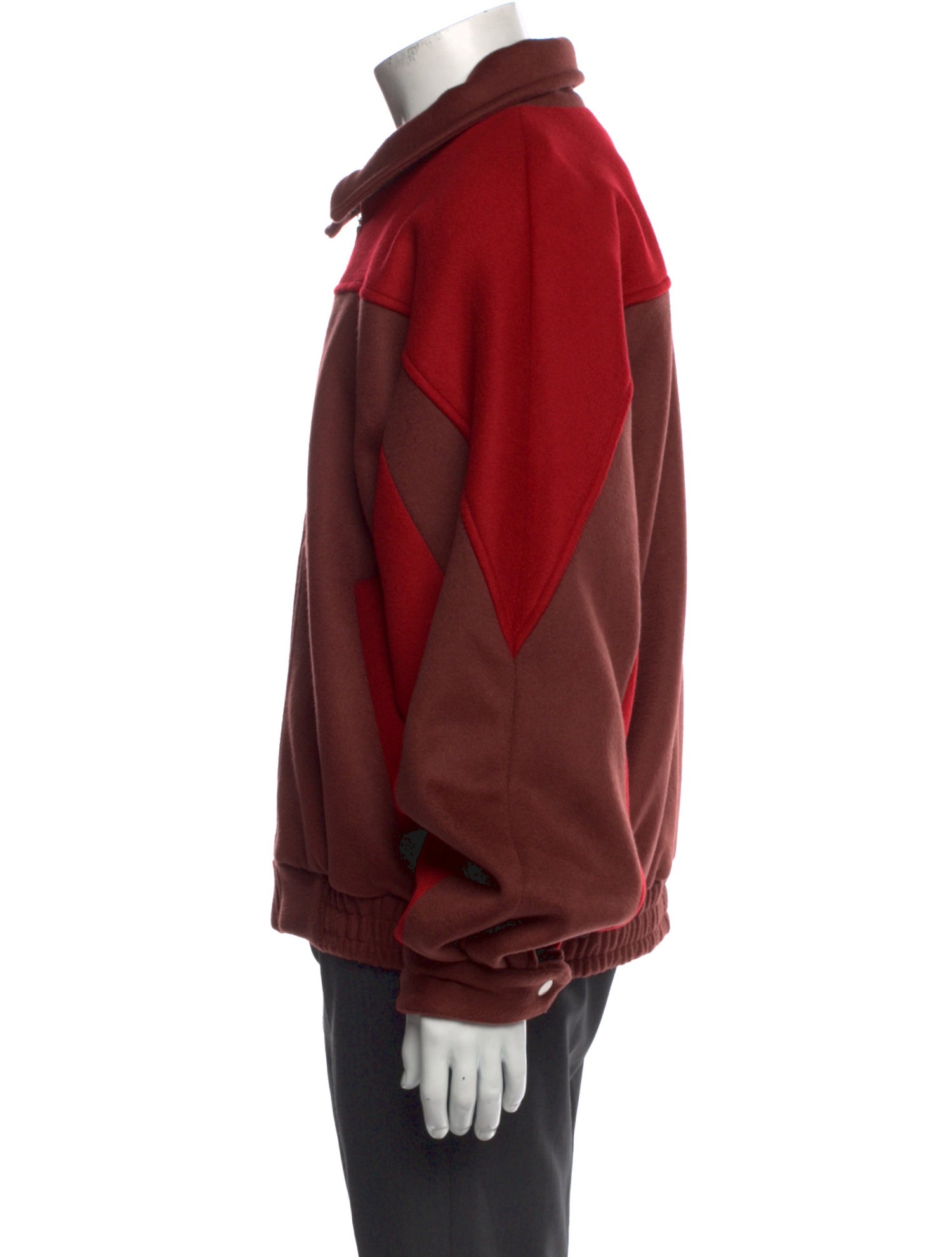 The Elder Statesman Cashmere Colorblock Pattern Sweatshirt w/ Tags