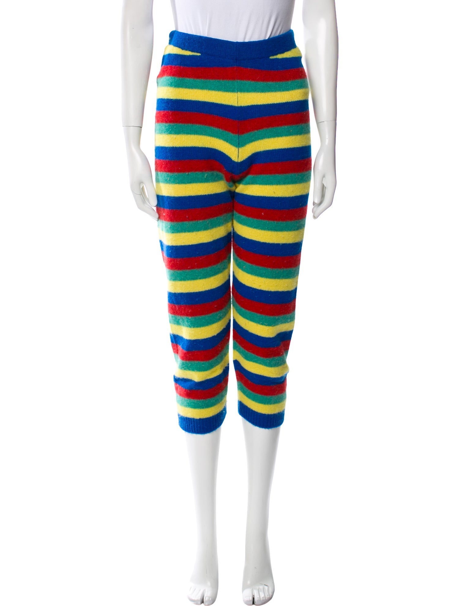 The Elder Statesman Cashmere Striped Pajamas