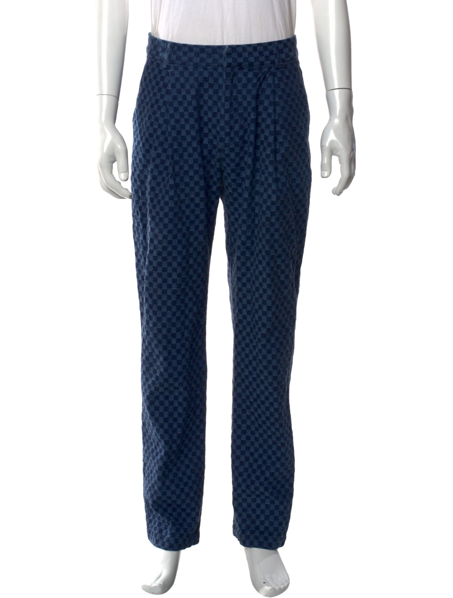 The Elder Statesman Plaid Print Pants