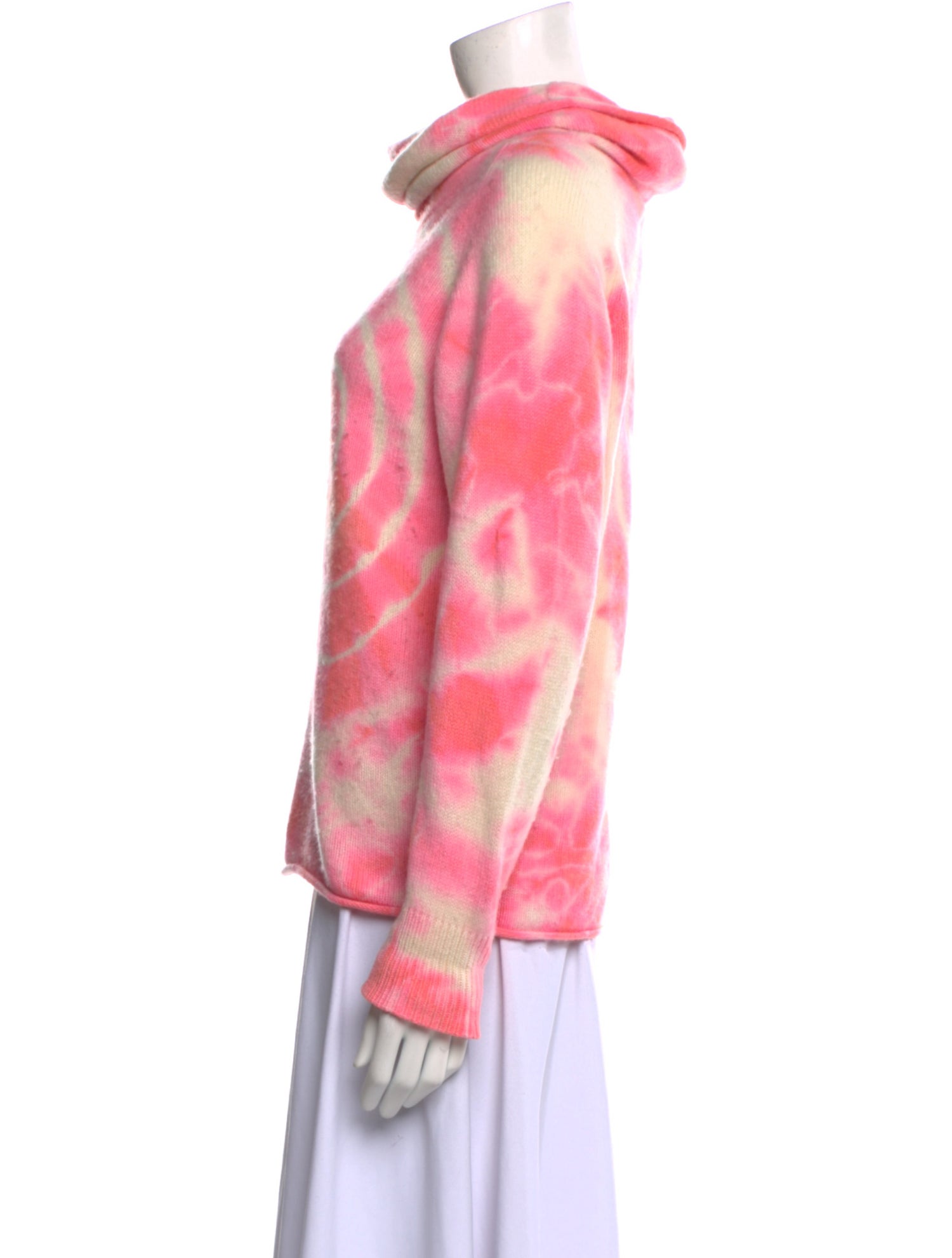 The Elder Statesman Cashmere Tie-Dye Print Sweater