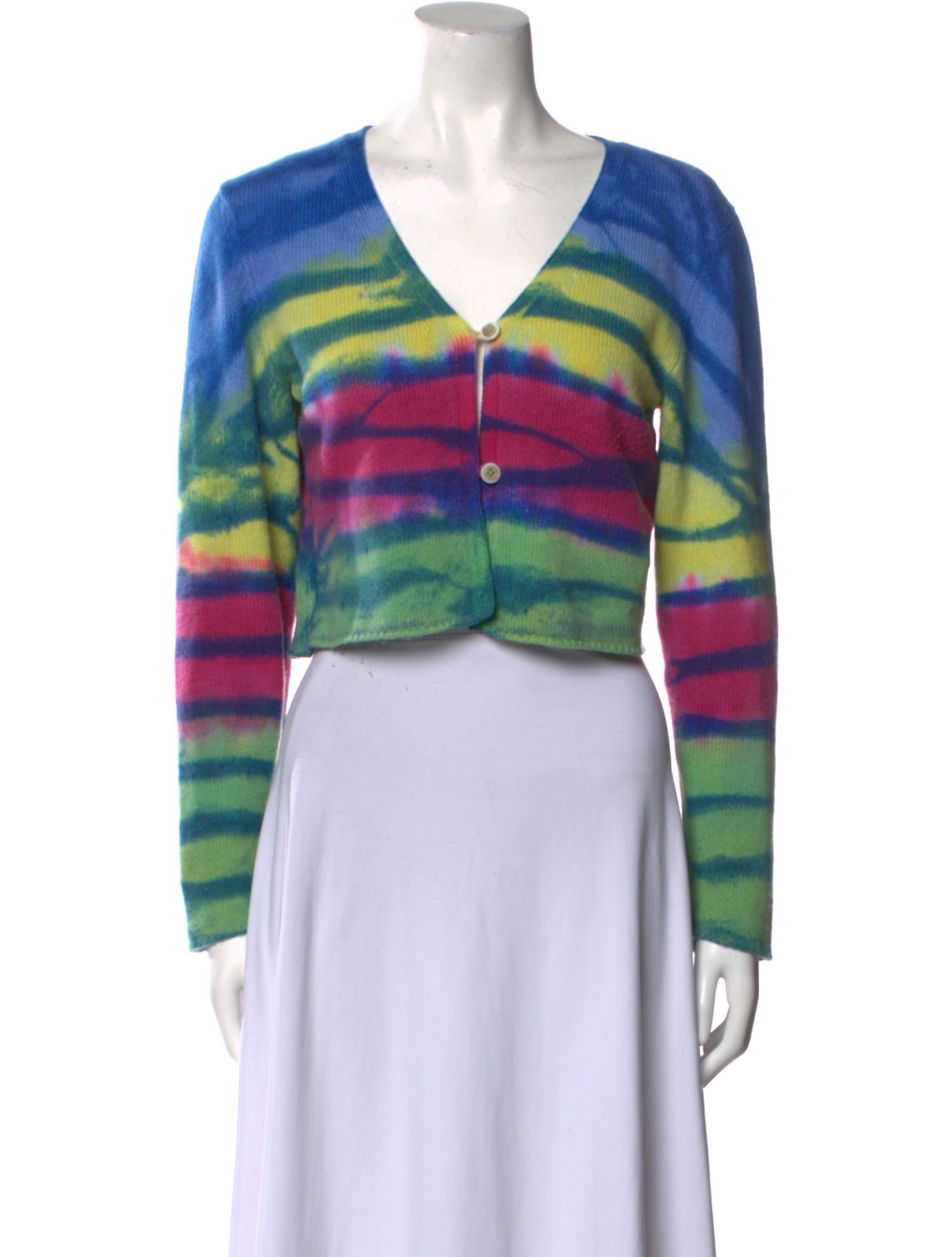 The Elder Statesman Cashmere Striped Sweater