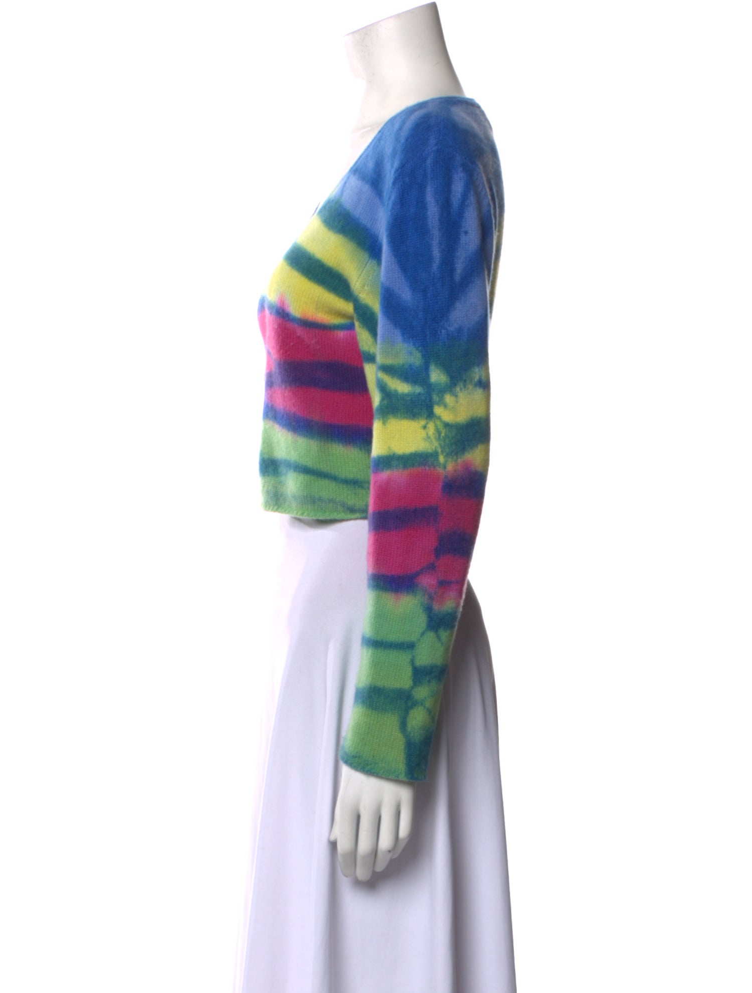 The Elder Statesman Cashmere Striped Sweater