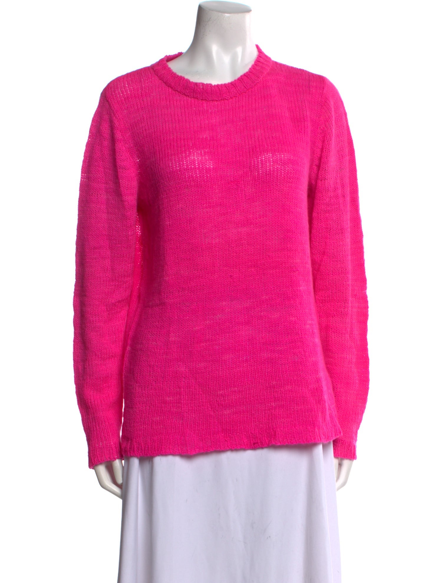 The Elder Statesman Cashmere Crew Neck Sweater