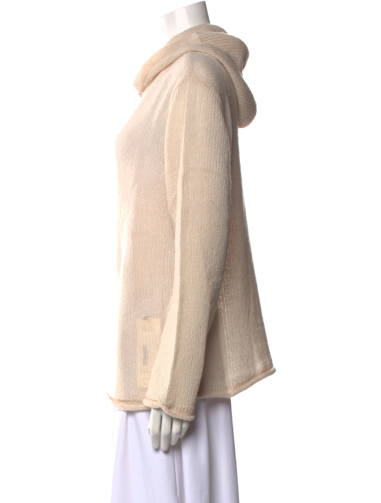 The Elder Statesman Cashmere Cowl Neck Sweater