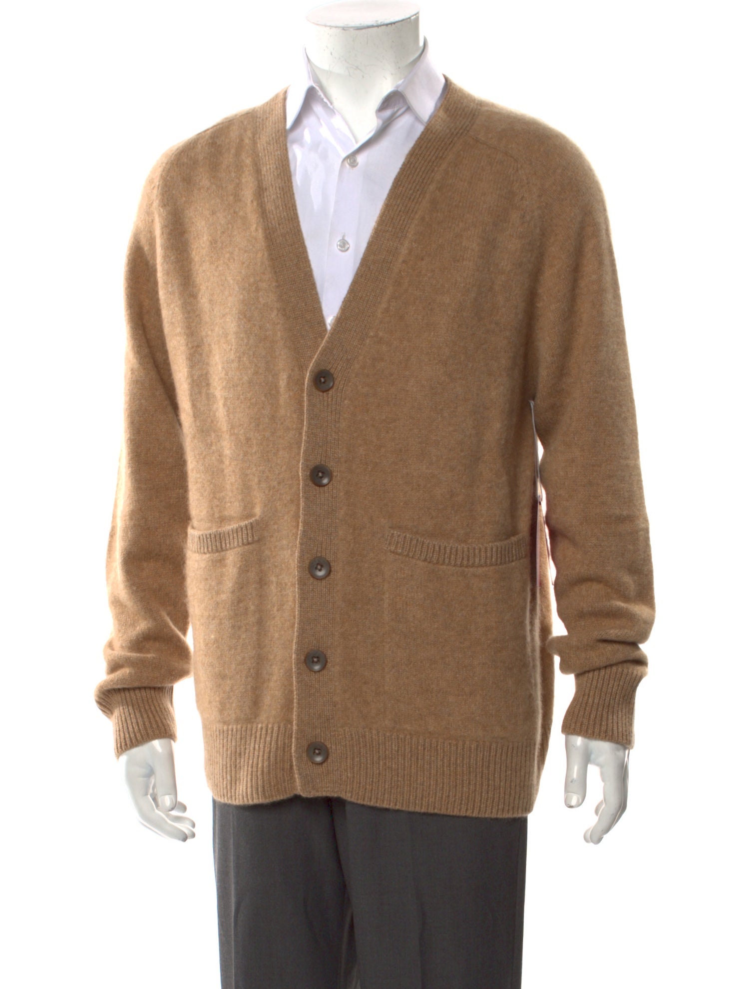 The Elder Statesman Cashmere V-Neck Cardigan w/ Tags