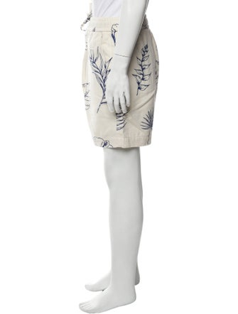 The Elder Statesman Printed Jogger Shorts