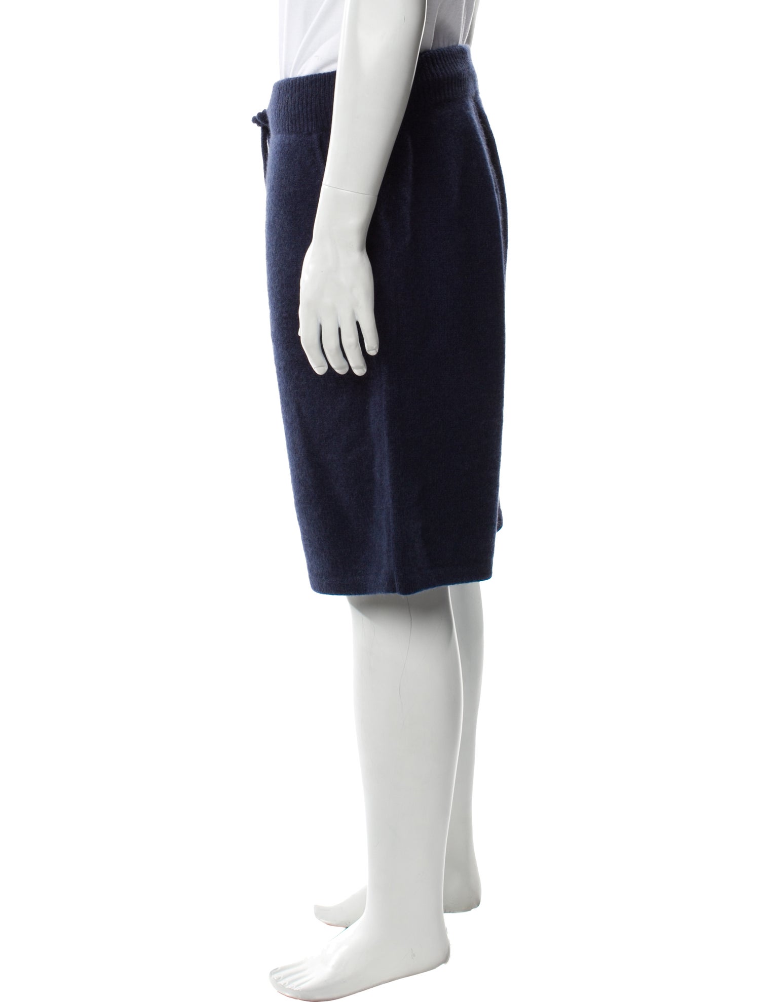 The Elder Statesman Cashmere Jogger Shorts w/ Tags