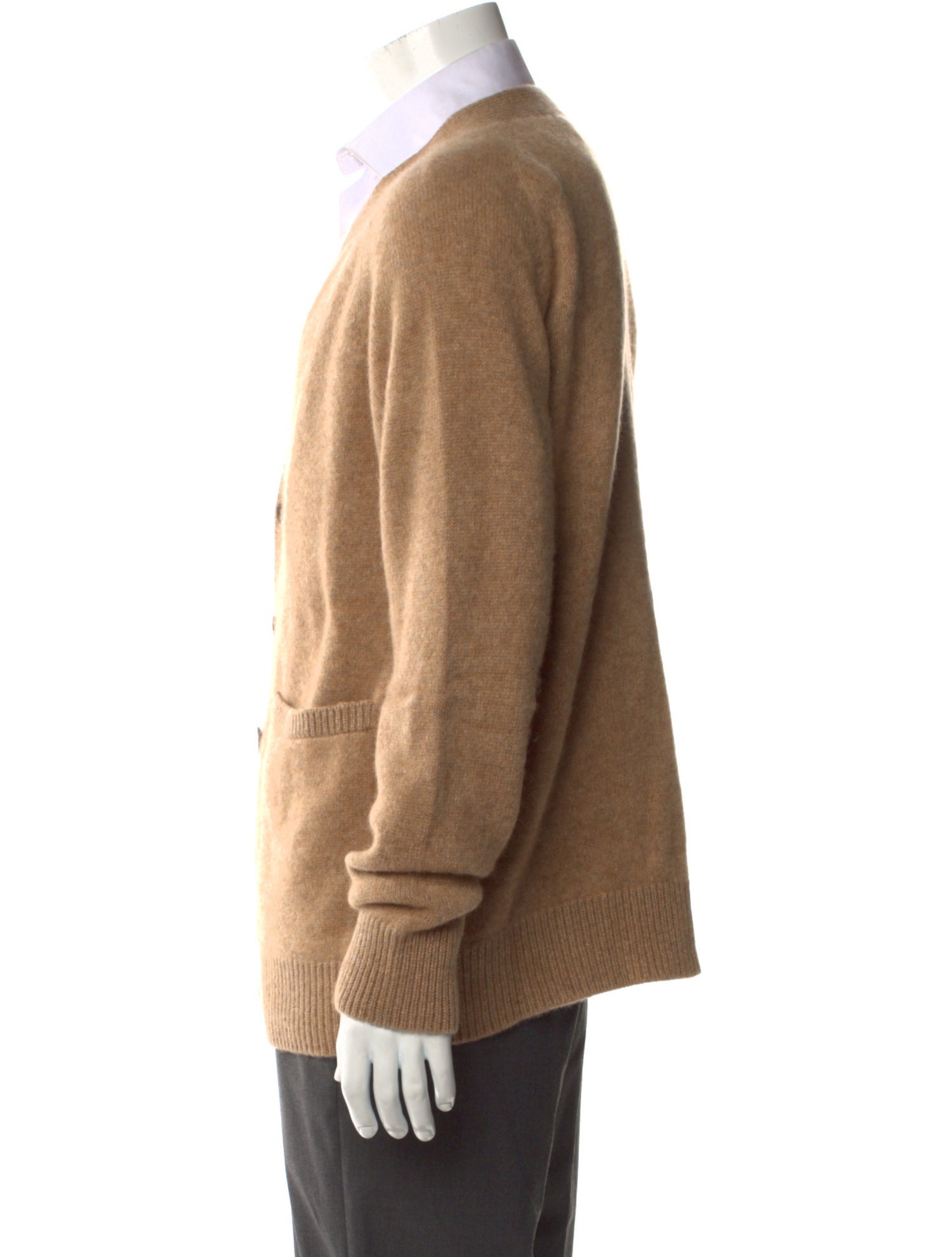 The Elder Statesman Cashmere V-Neck Cardigan w/ Tags