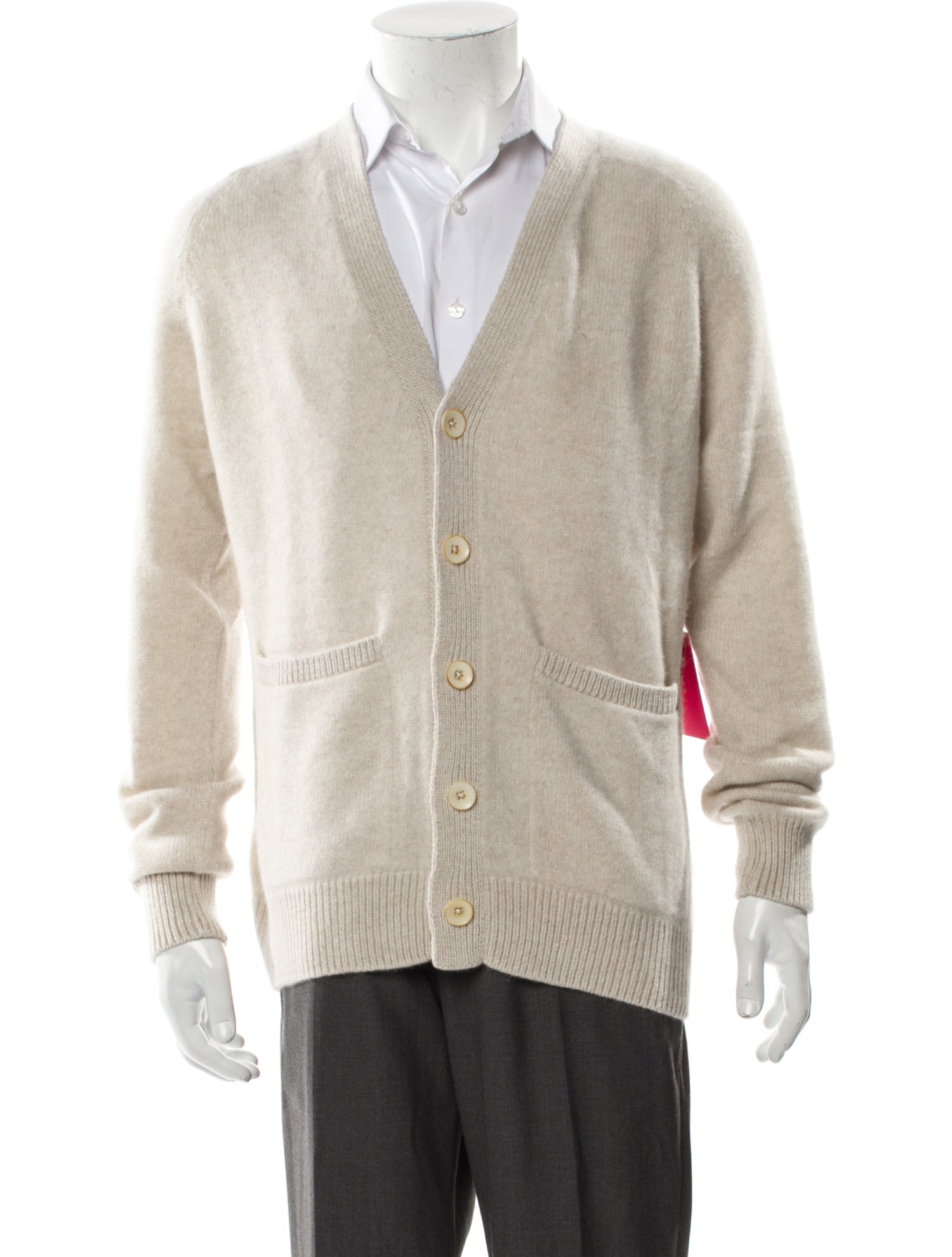 The Elder Statesman Cashmere V-Neck Cardigan