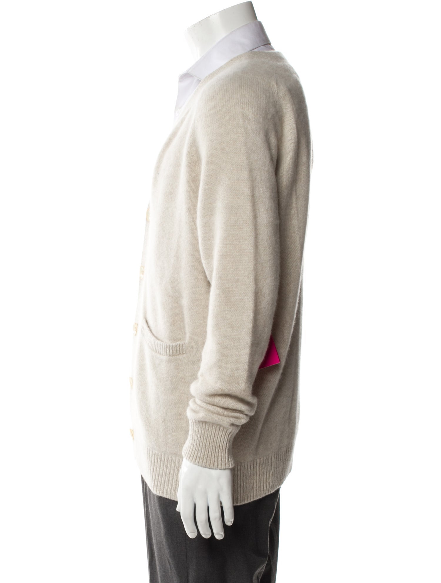 The Elder Statesman Cashmere V-Neck Cardigan