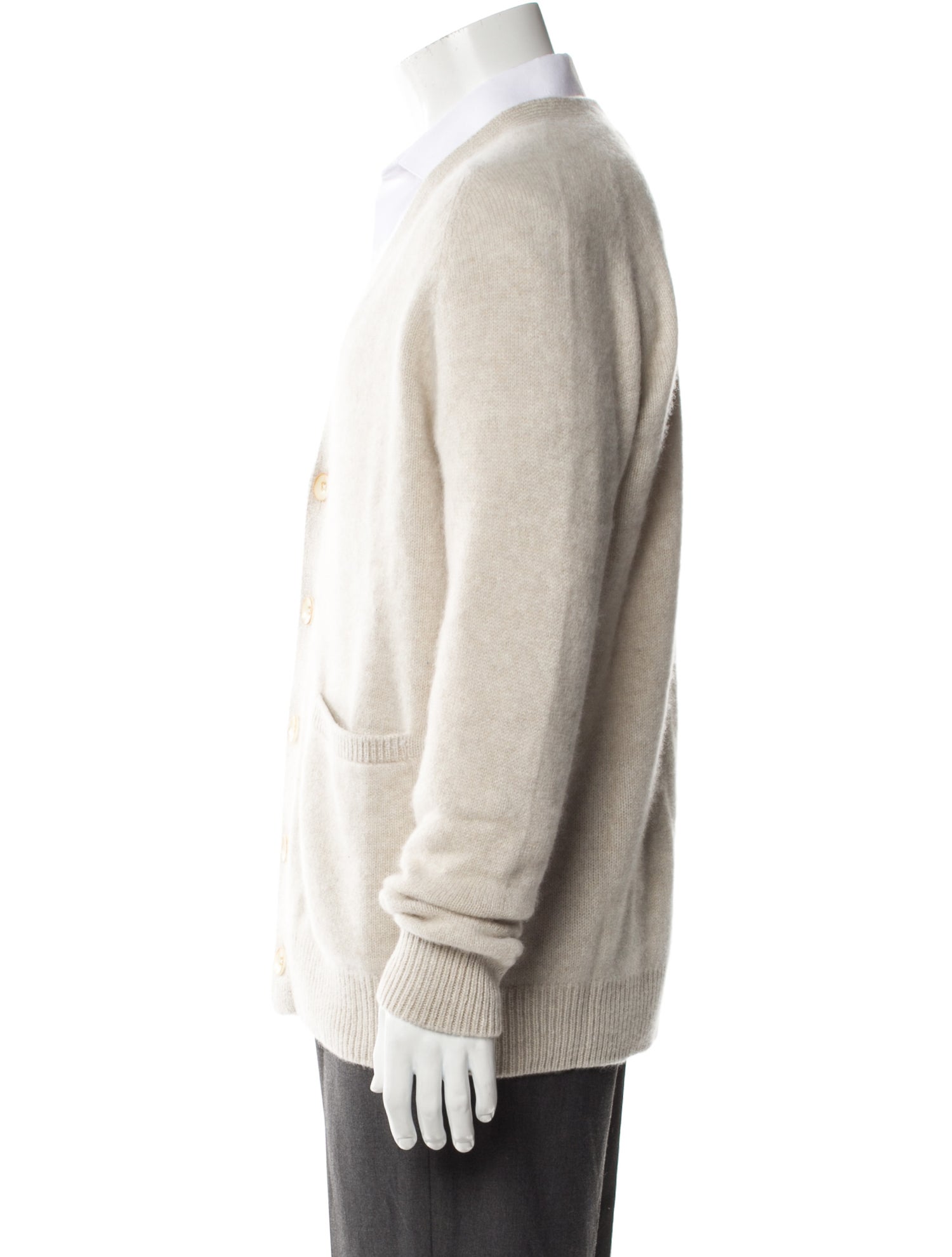 The Elder Statesman Cashmere V-Neck Cardigan