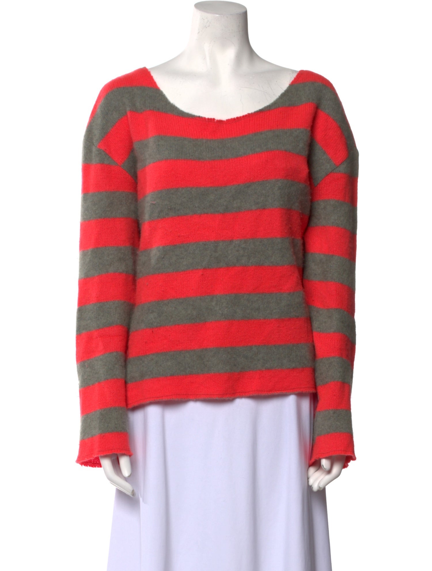 The Elder Statesman Cashmere Striped Sweater