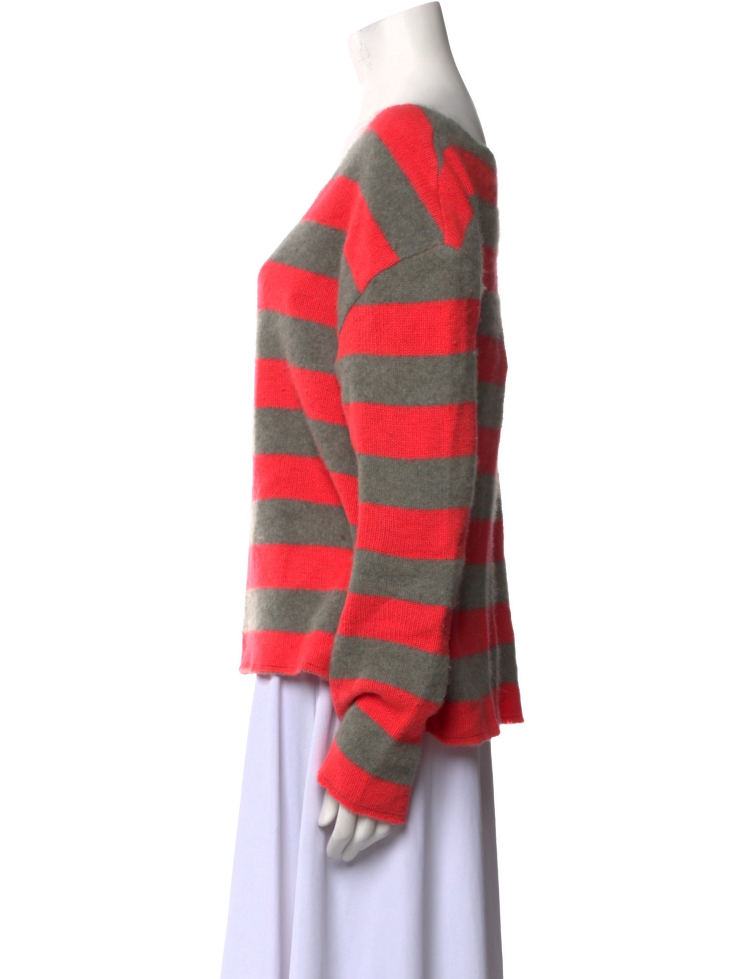 The Elder Statesman Cashmere Striped Sweater