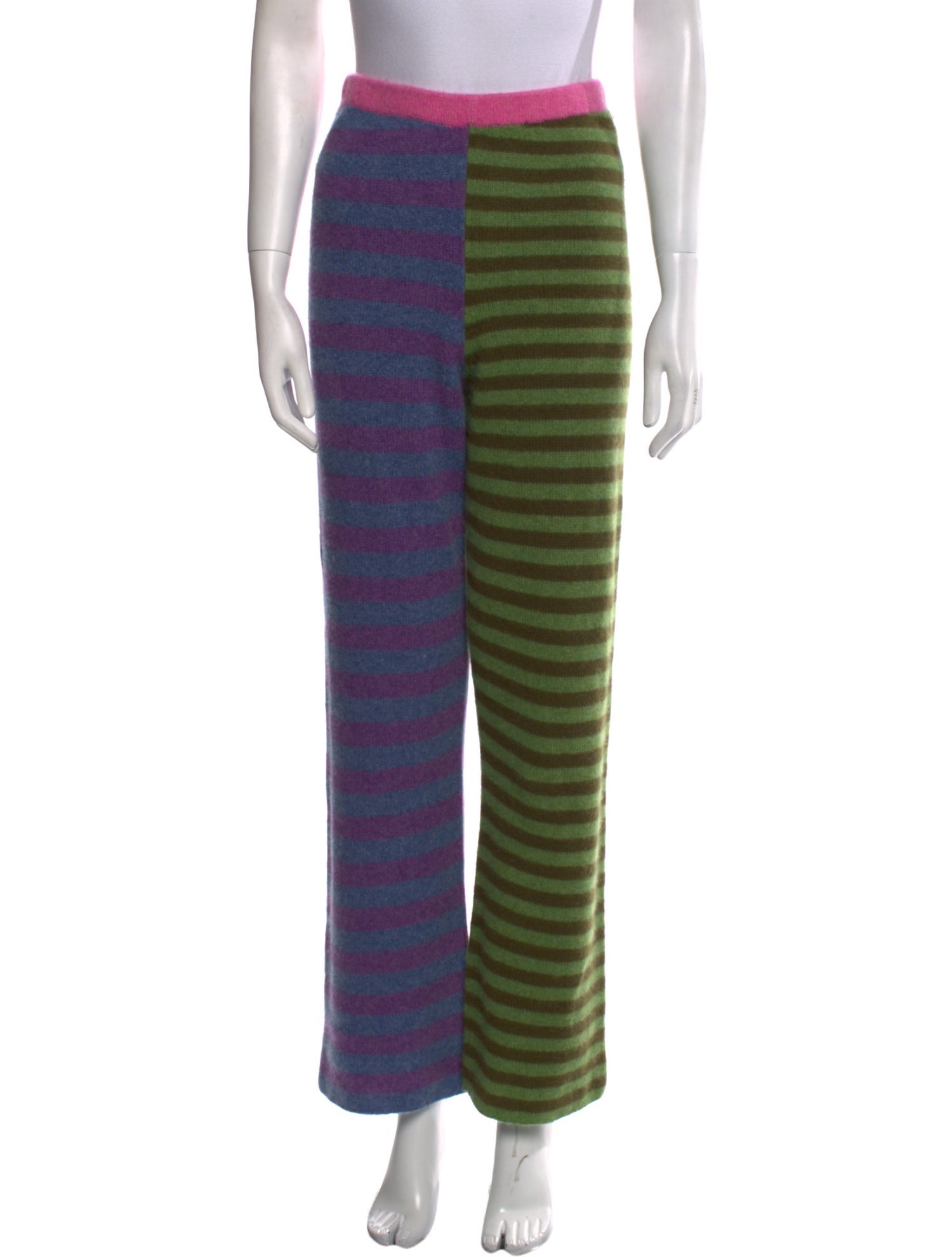 The Elder Statesman Cashmere Straight Leg Pants