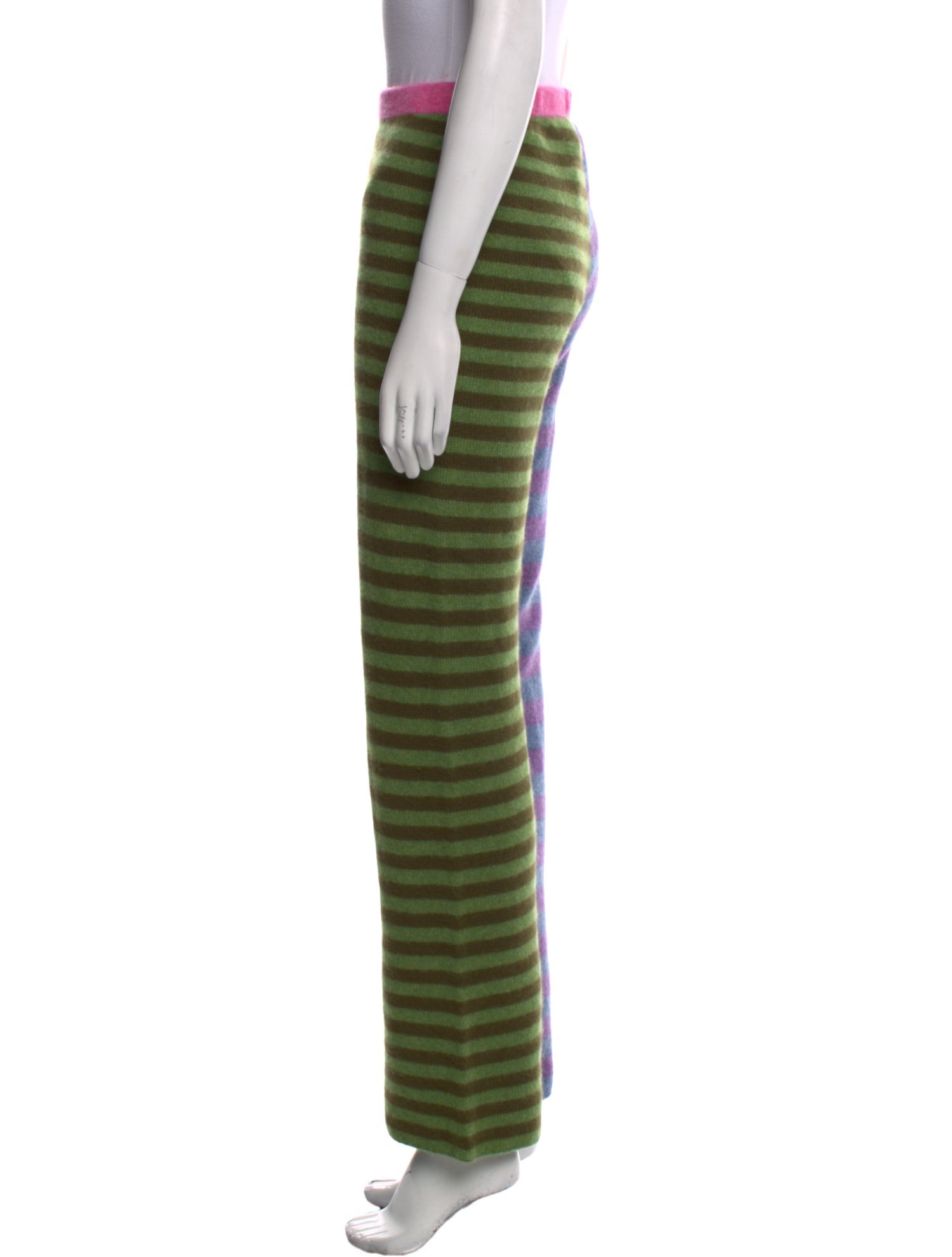 The Elder Statesman Cashmere Straight Leg Pants