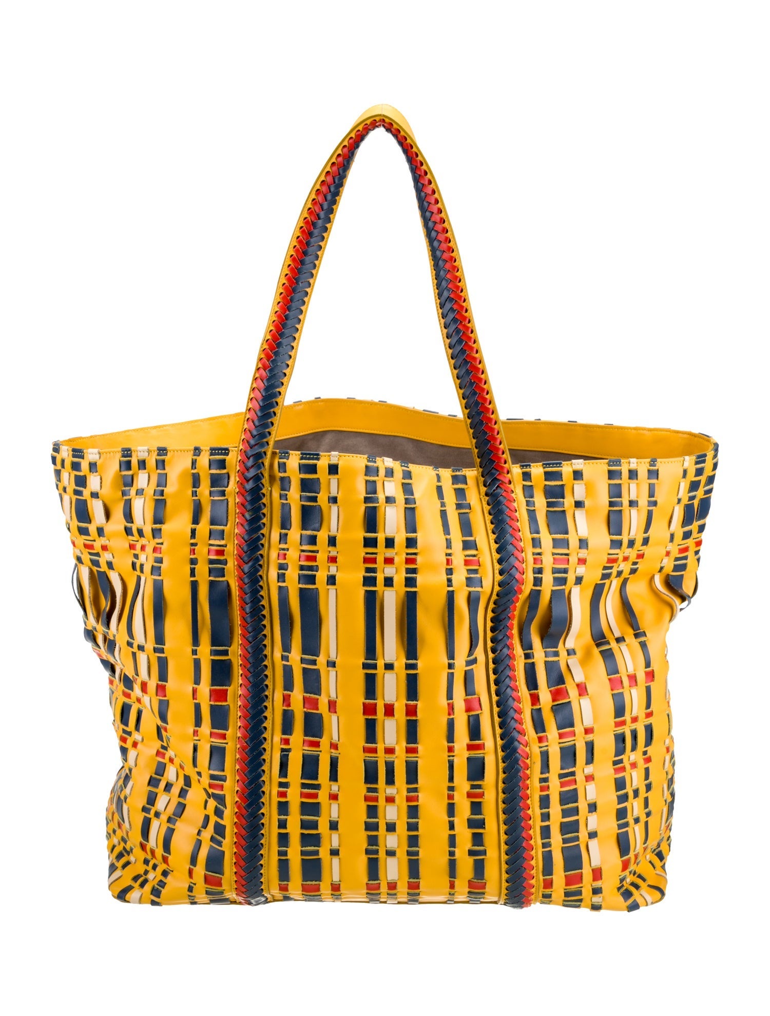 The Elder Statesman Leather Tote