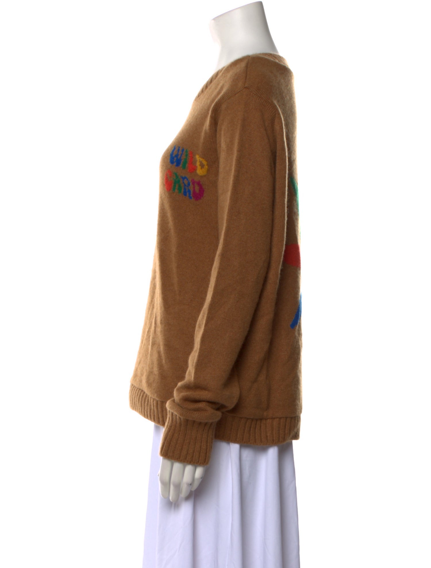 The Elder Statesman Cashmere Scoop Neck Sweater