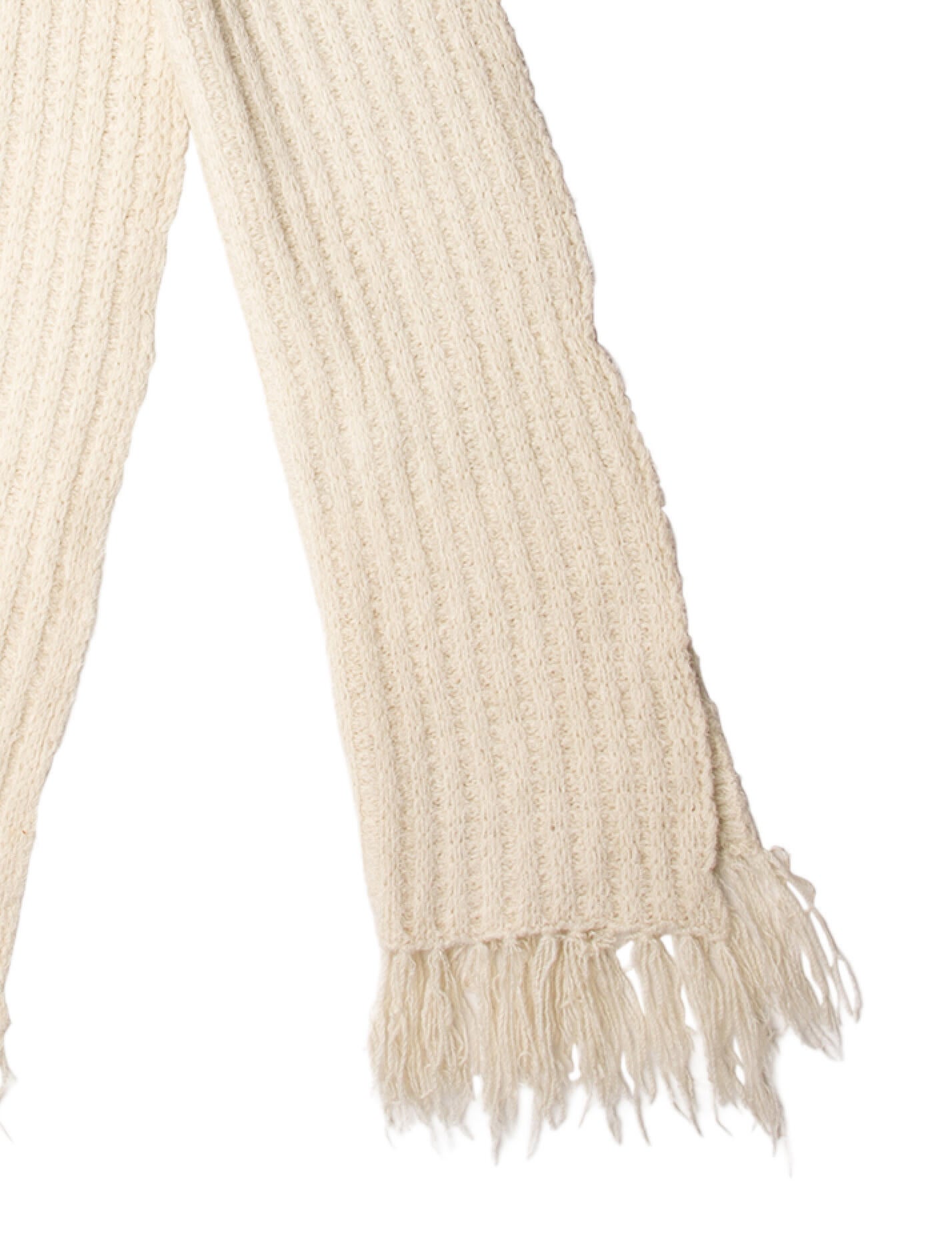 The Elder Statesman Cashmere Striped Scarf