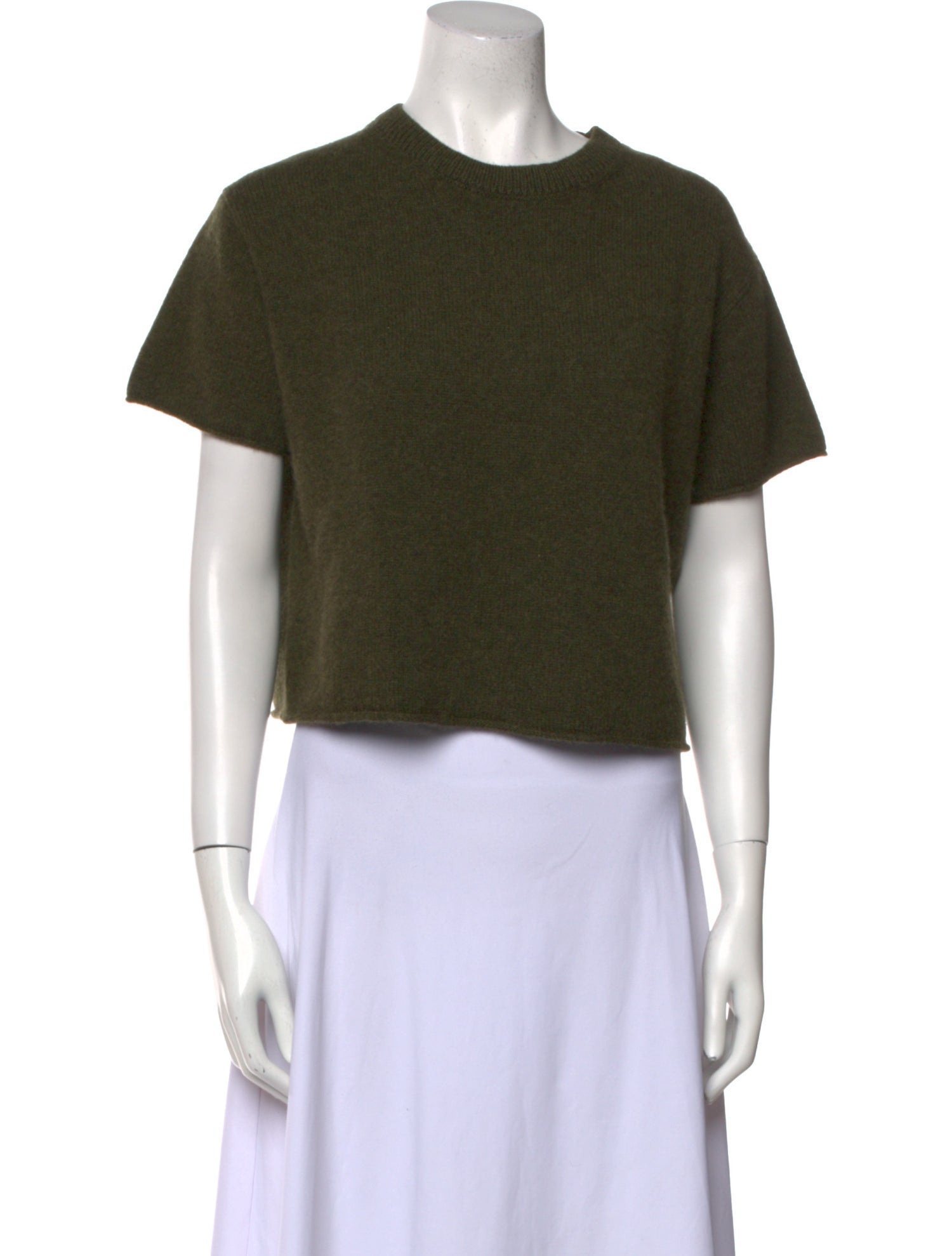 The Elder Statesman Cashmere Crew Neck T-Shirt w/ Tags