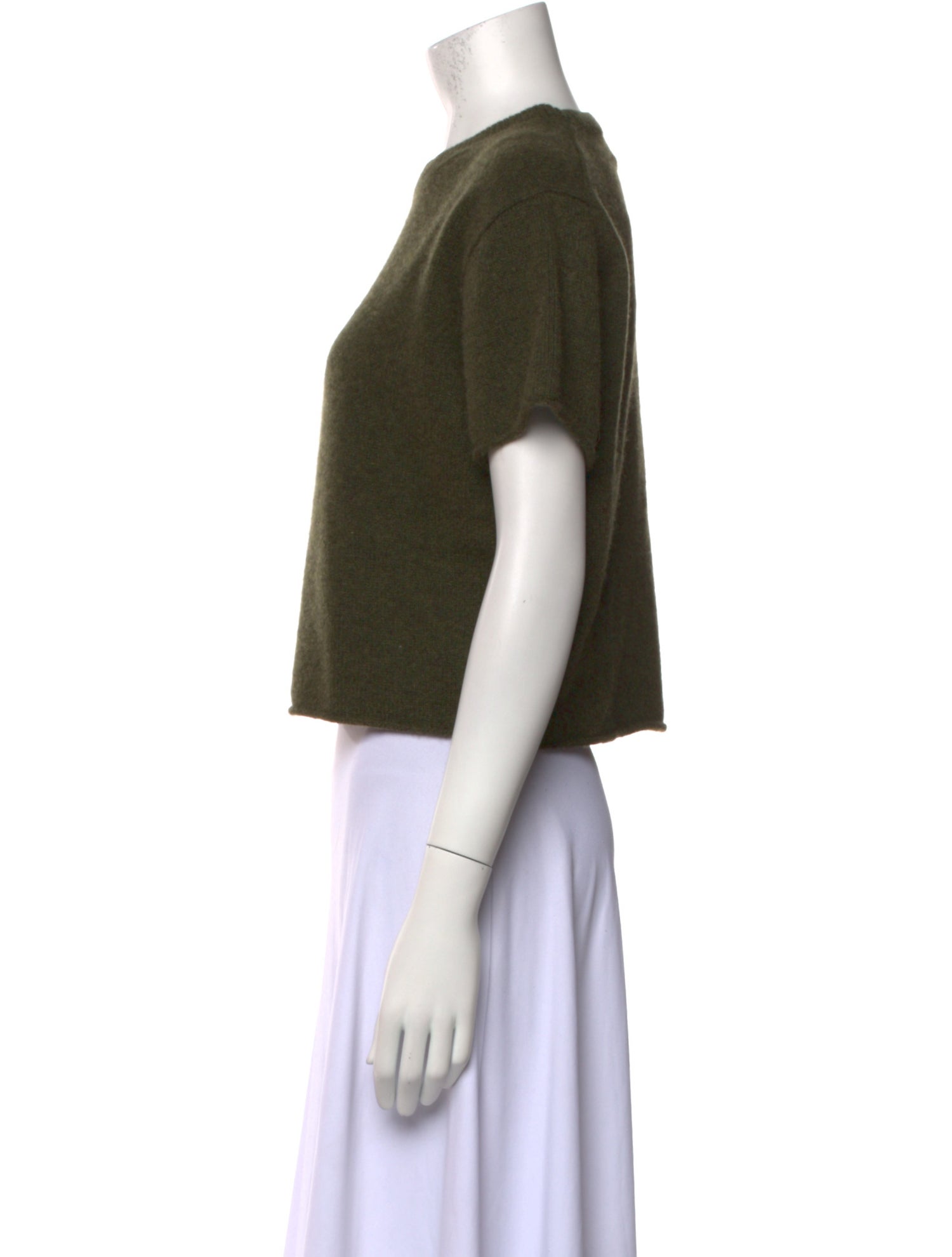 The Elder Statesman Cashmere Crew Neck T-Shirt w/ Tags