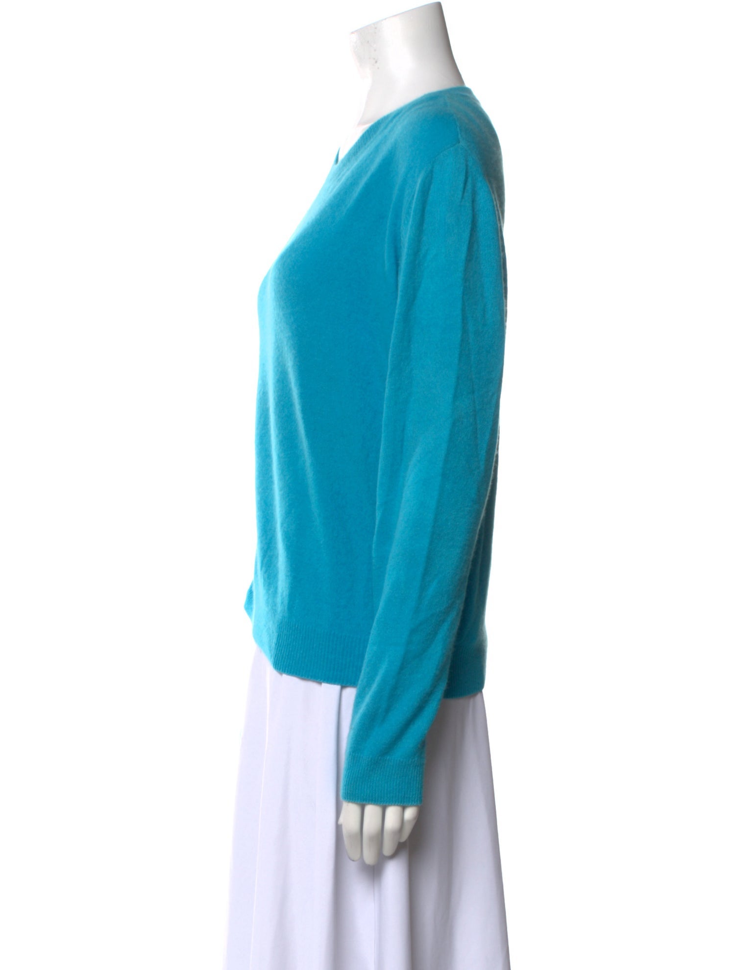 The Elder Statesman Cashmere Scoop Neck Sweater