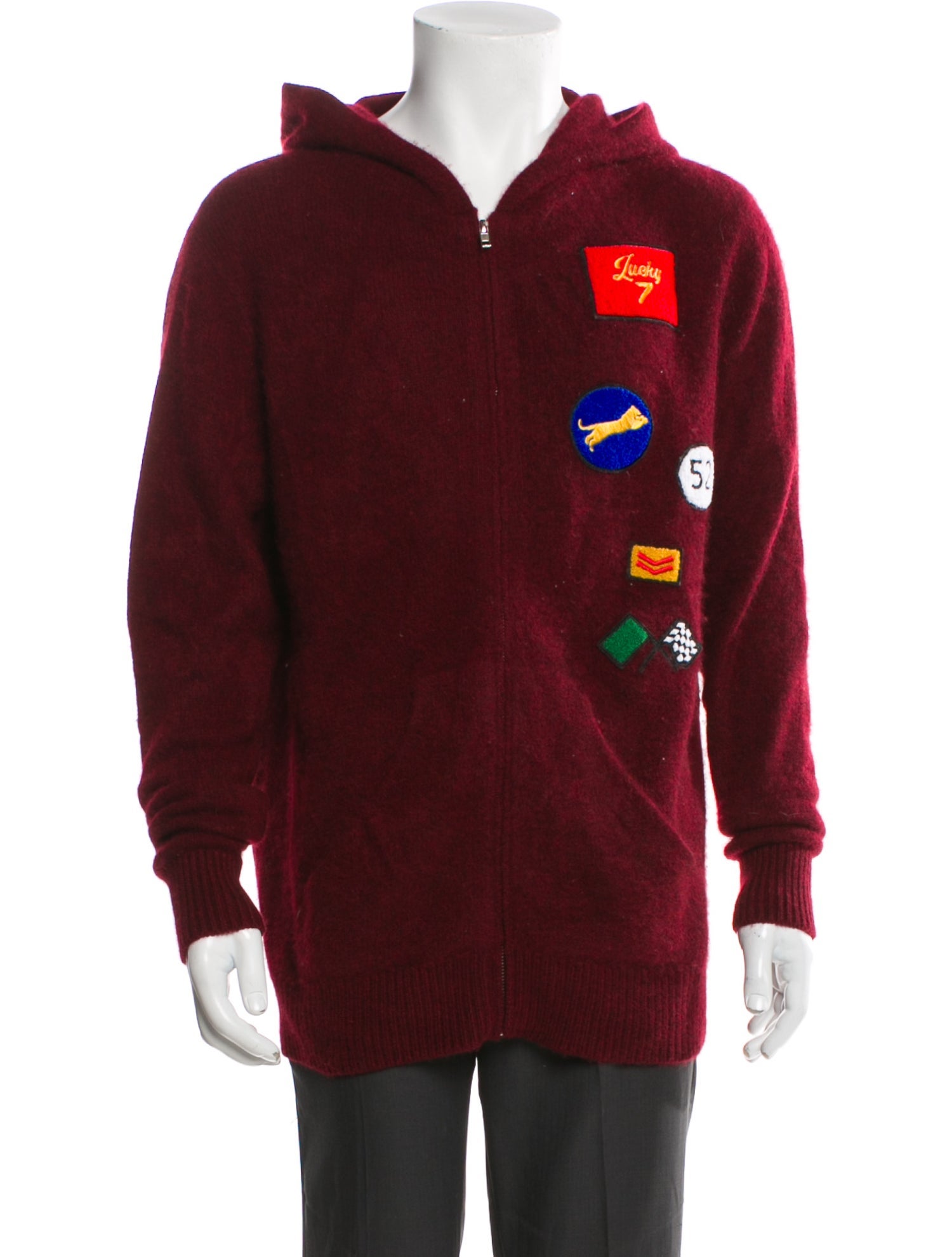 The Elder Statesman Cashmere Graphic Print Jacket