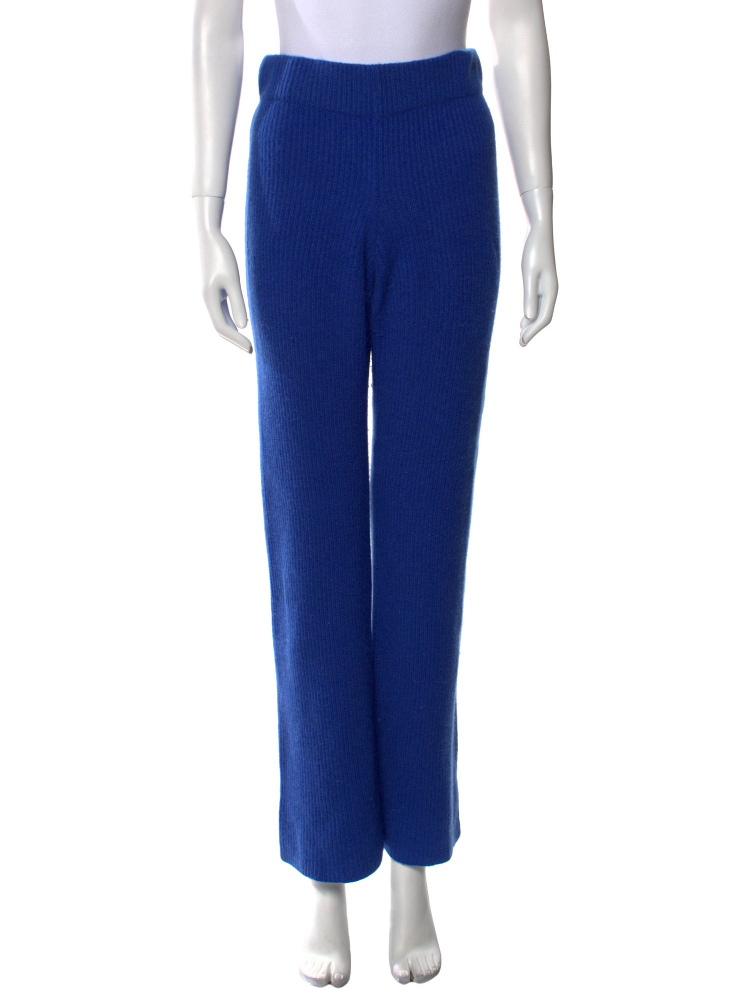 The Elder Statesman Cashmere Wide Leg Pants