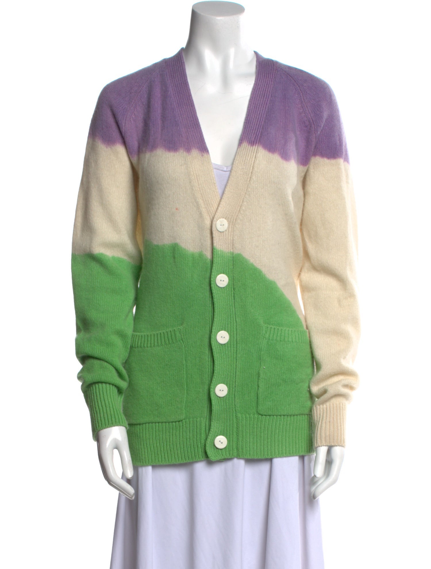 The Elder Statesman Cashmere Striped Sweater