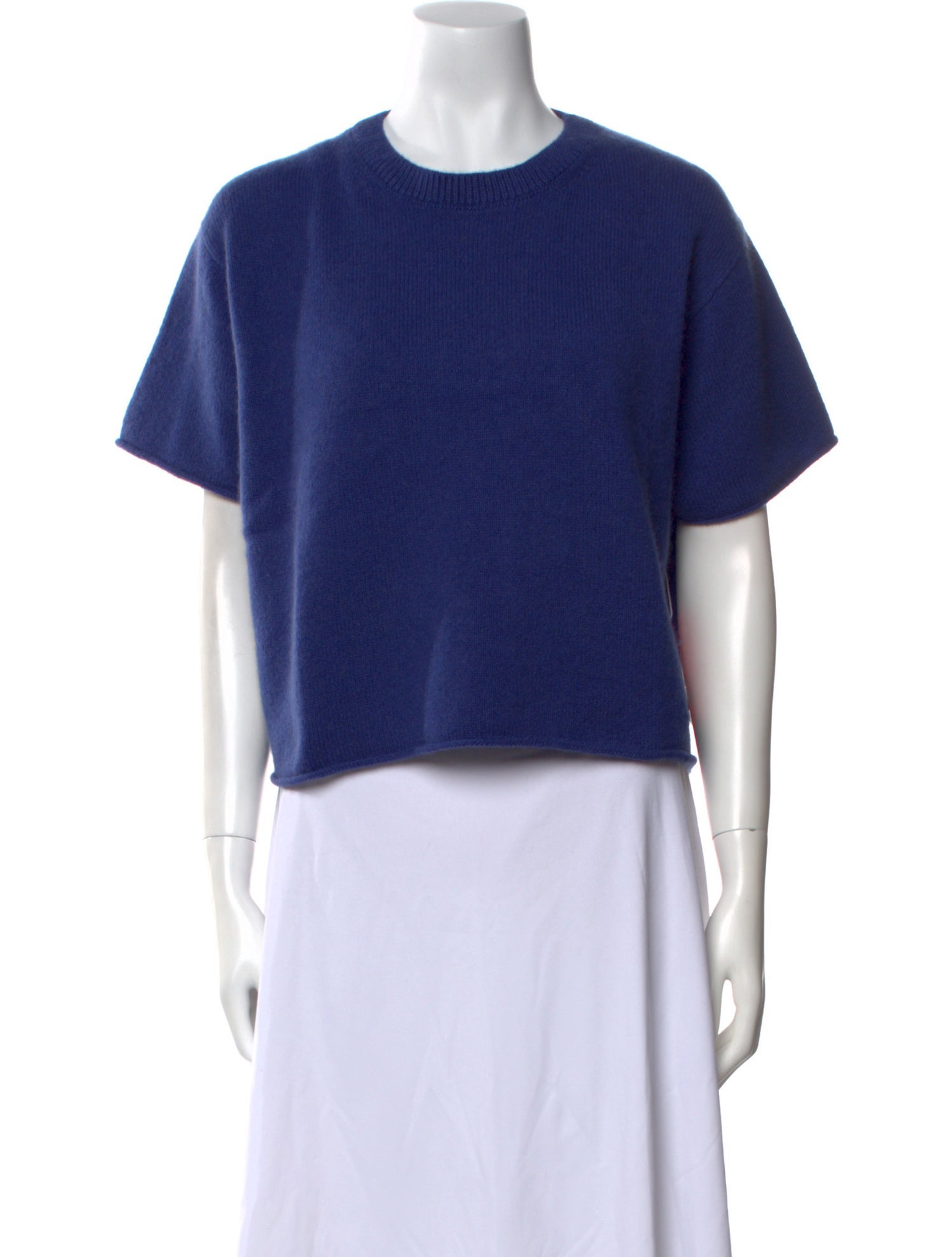 The Elder Statesman Cashmere Crew Neck T-Shirt