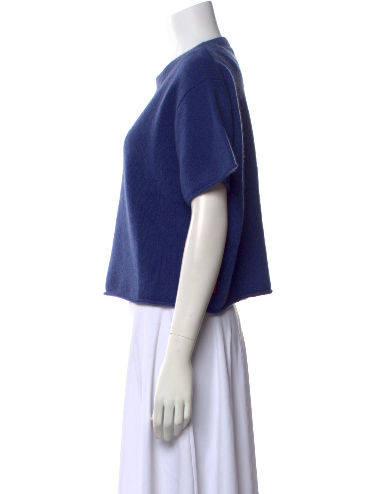 The Elder Statesman Cashmere Crew Neck T-Shirt