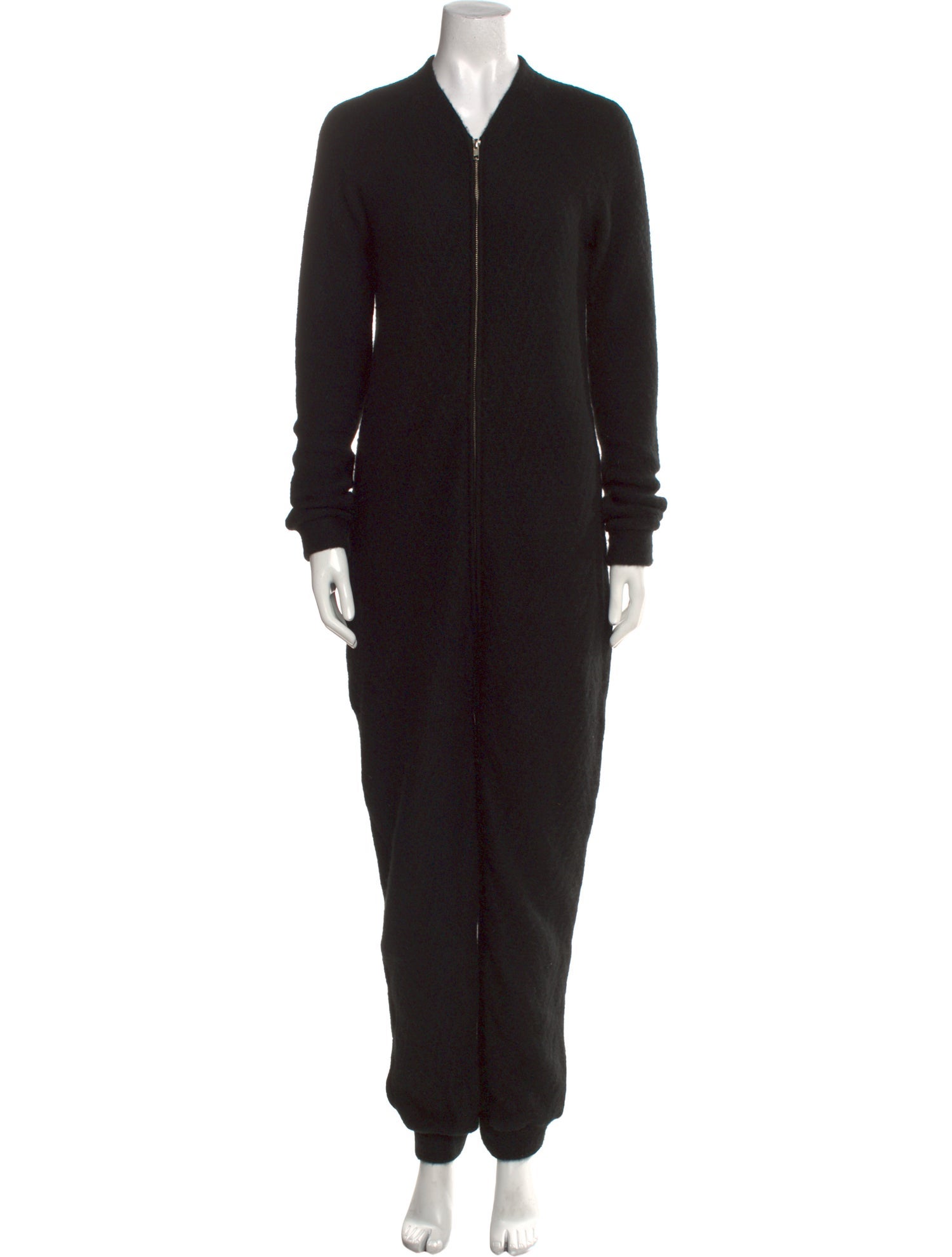 The Elder Statesman Cashmere V-Neck Jumpsuit