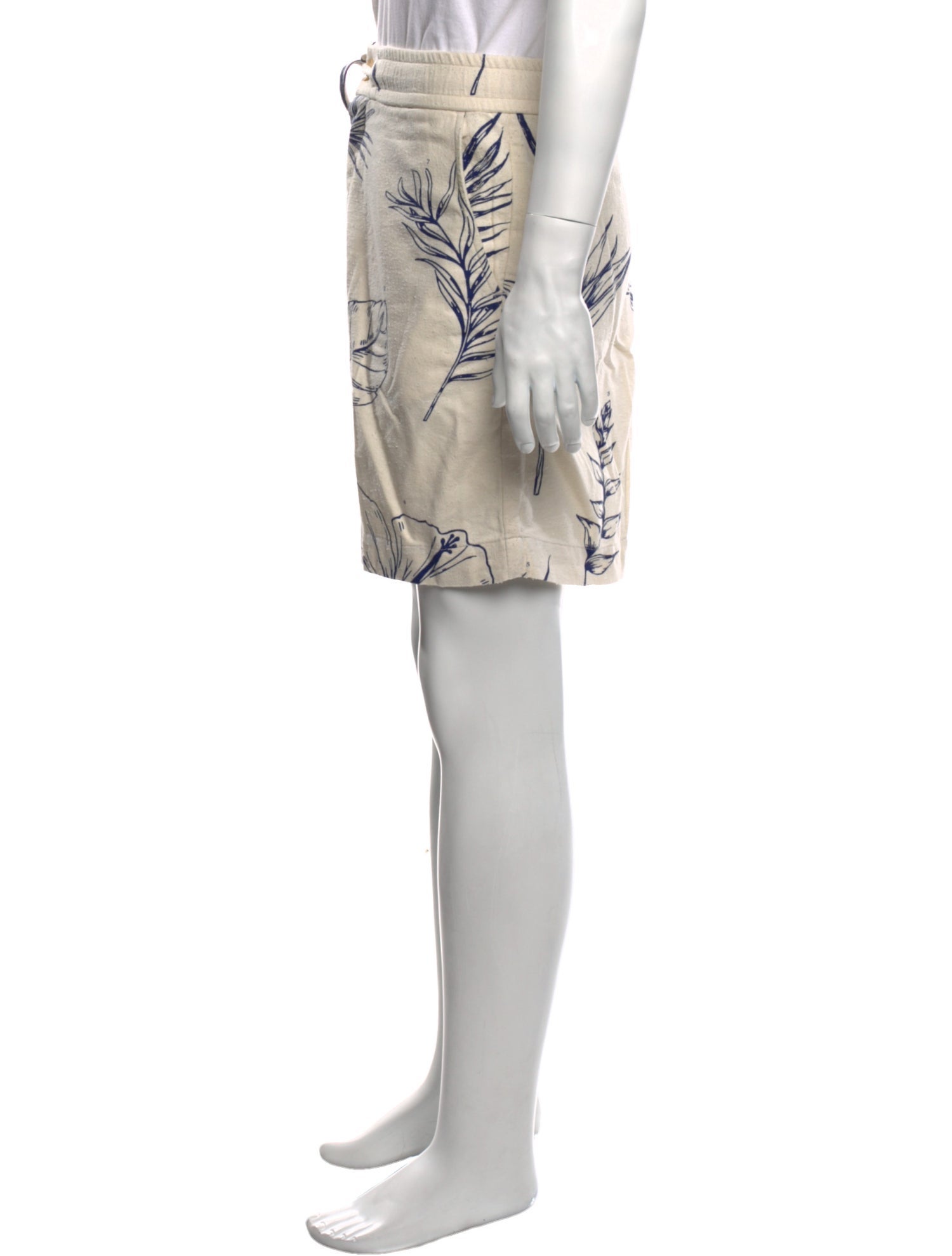 The Elder Statesman Printed Jogger Shorts